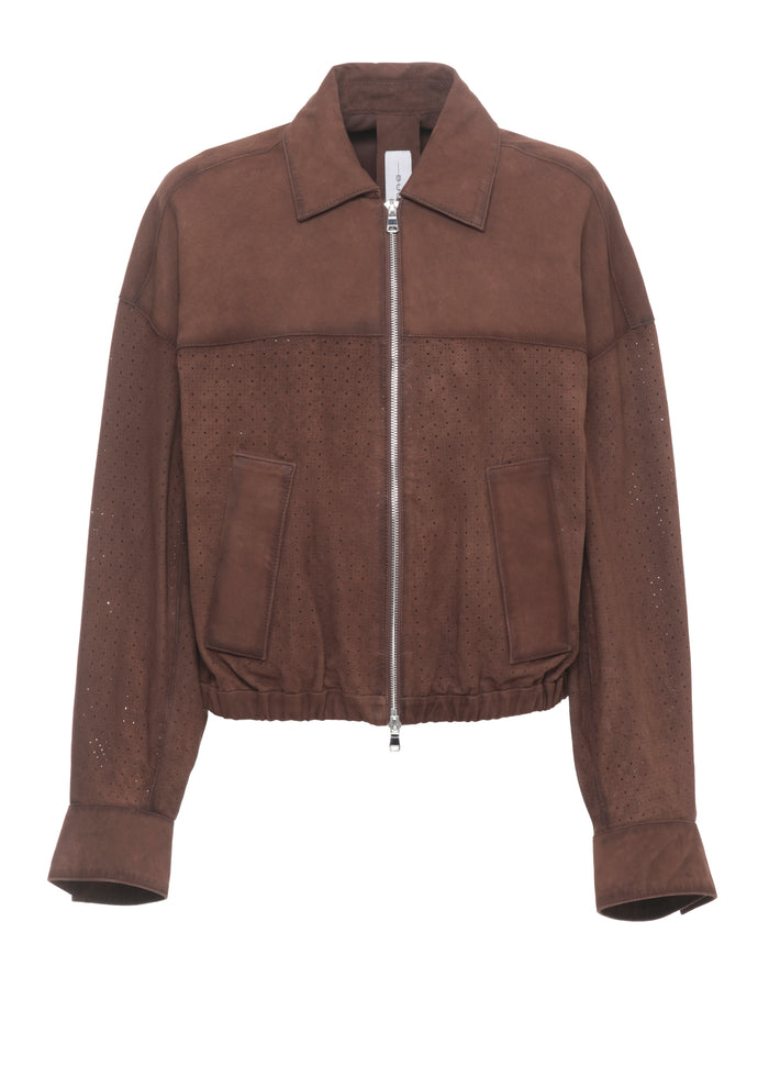 Bully Jackets Brown Cow Leather