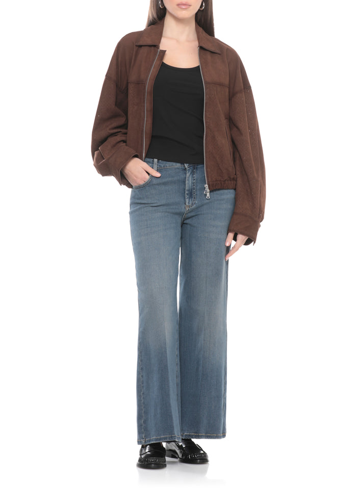 Bully Jackets Brown Cow Leather