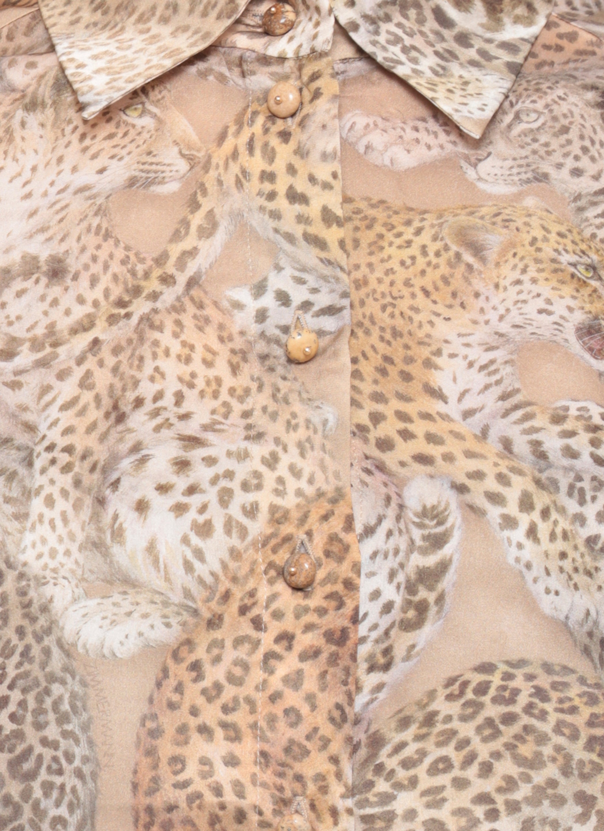 Zimmermann Shirts Beige Silk