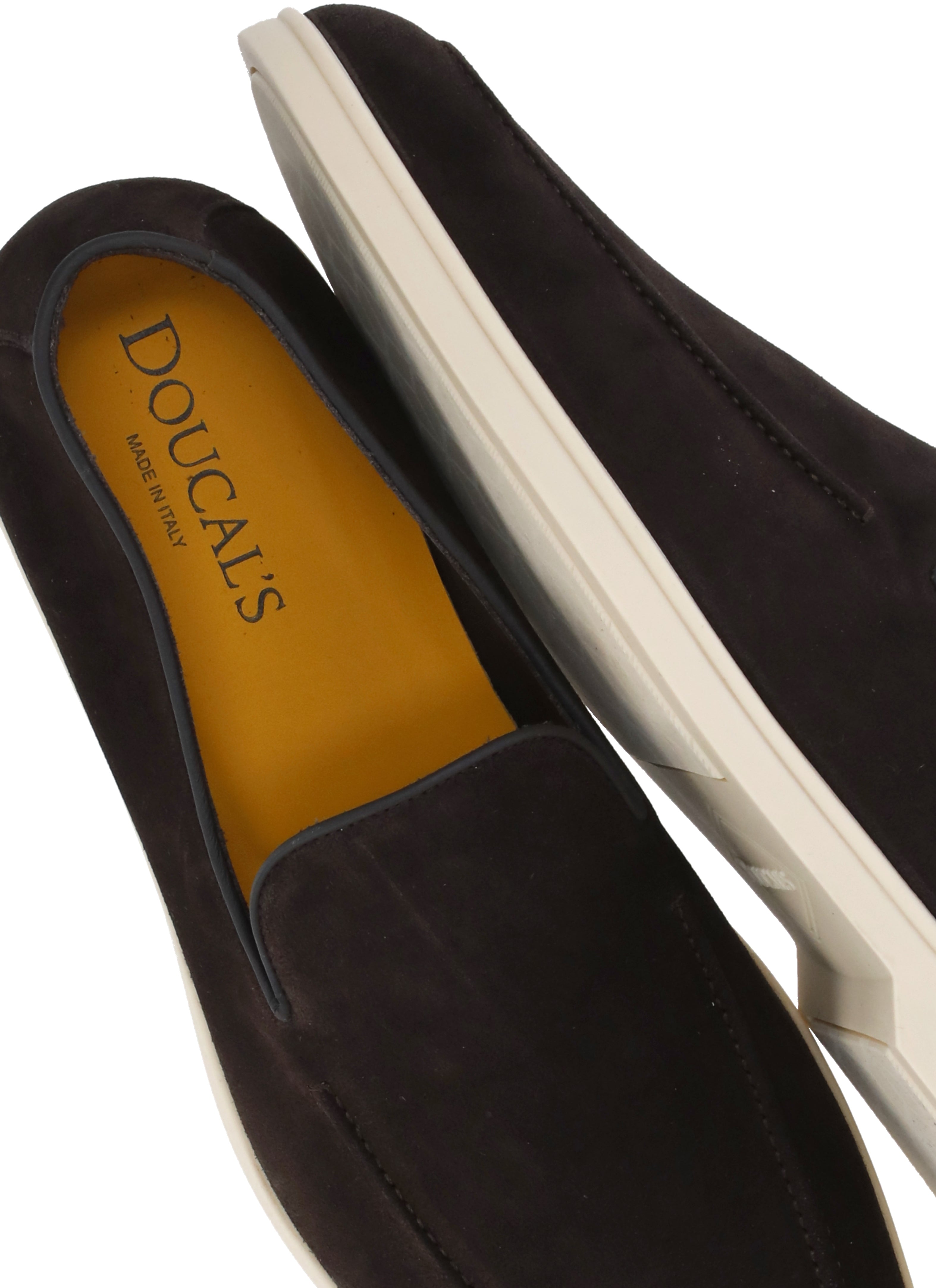 Doucals Flat shoes Brown Cow Leather Sole: Rubber