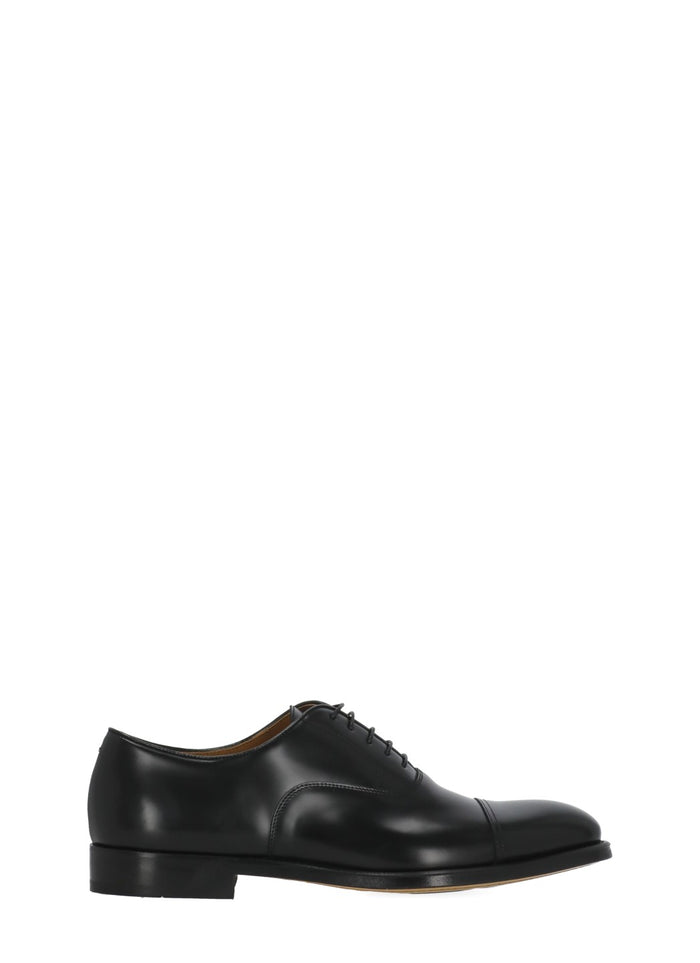 Doucals Flat shoes Black Calf Leather