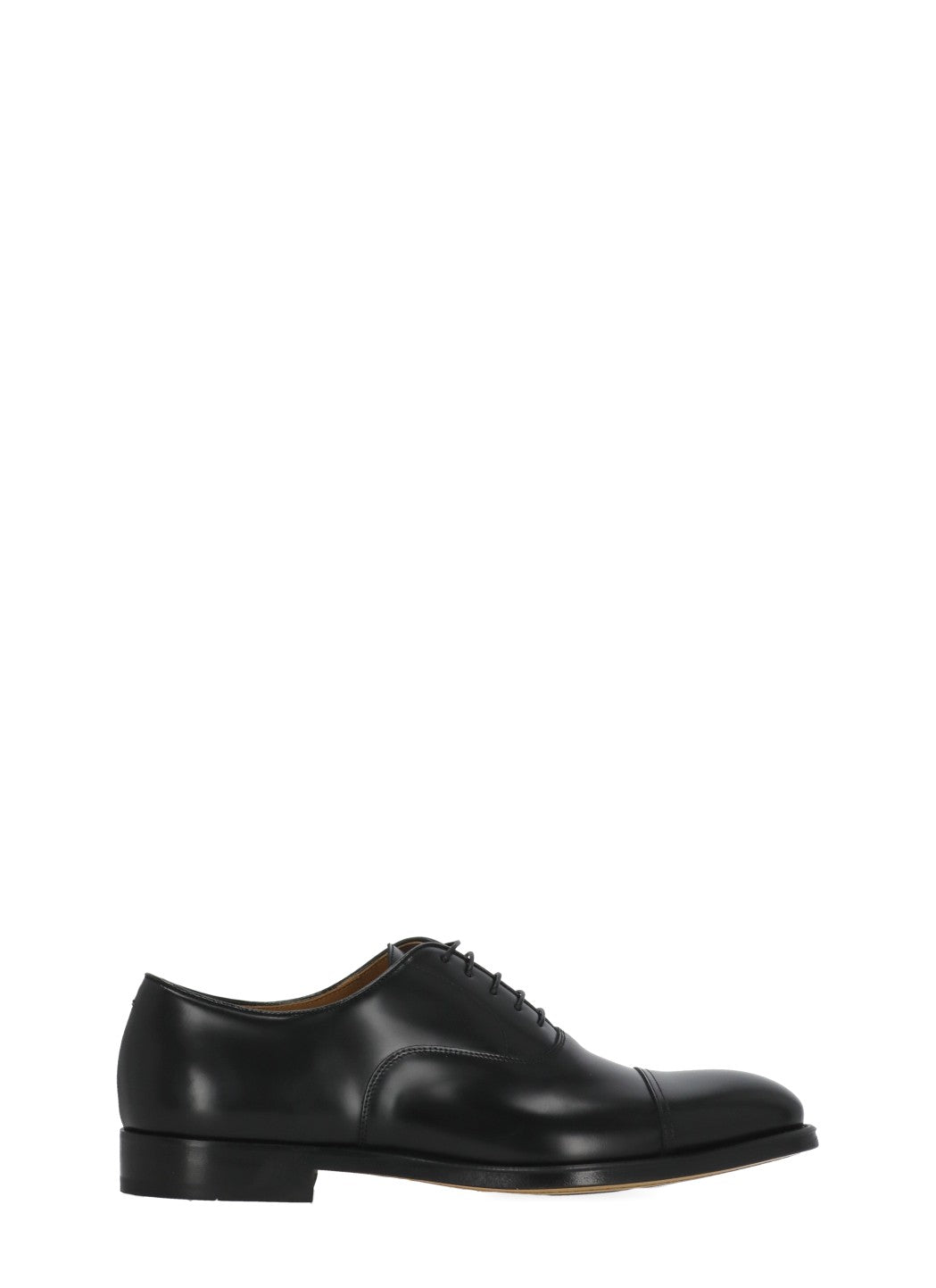 Doucals Flat shoes Black Calf Leather