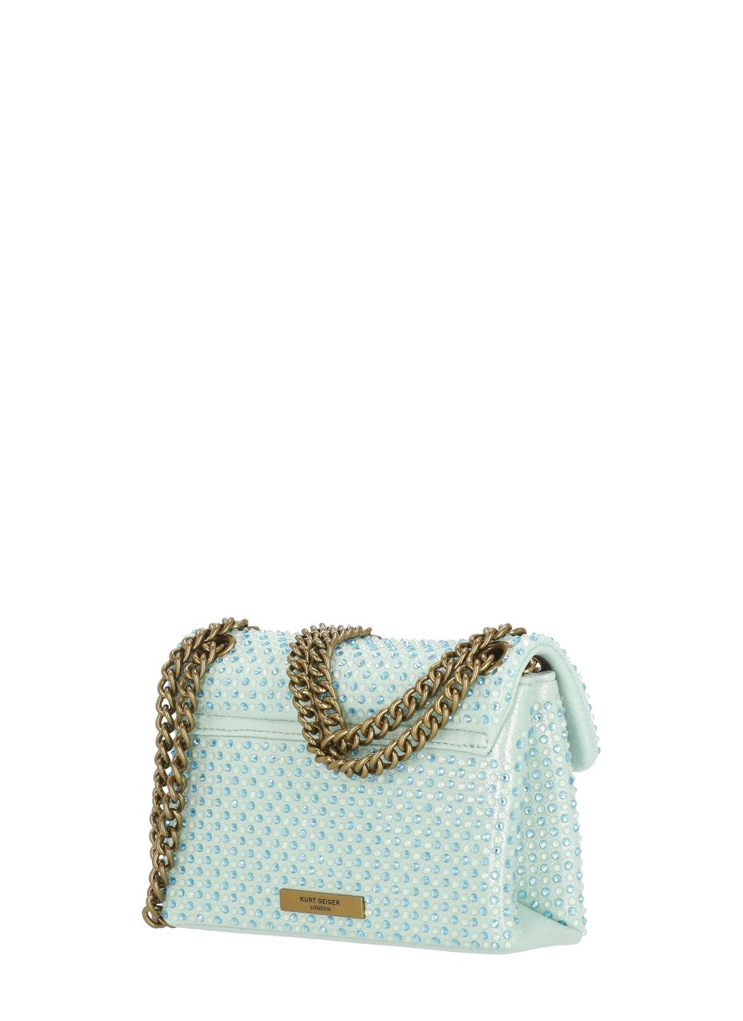 Kurt Geiger Bags Green Polyester Details: Glass