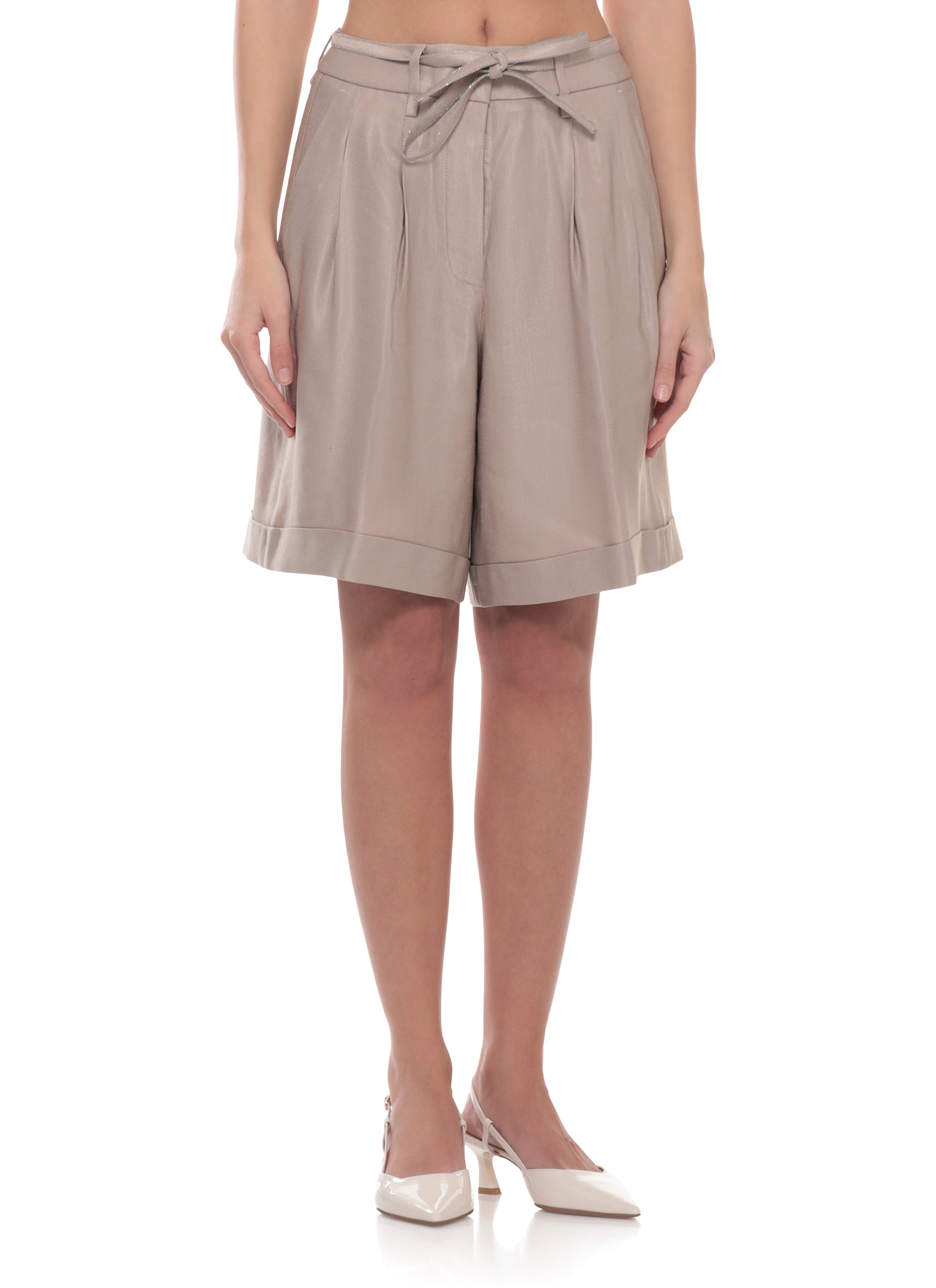 Peserico Shorts Beige