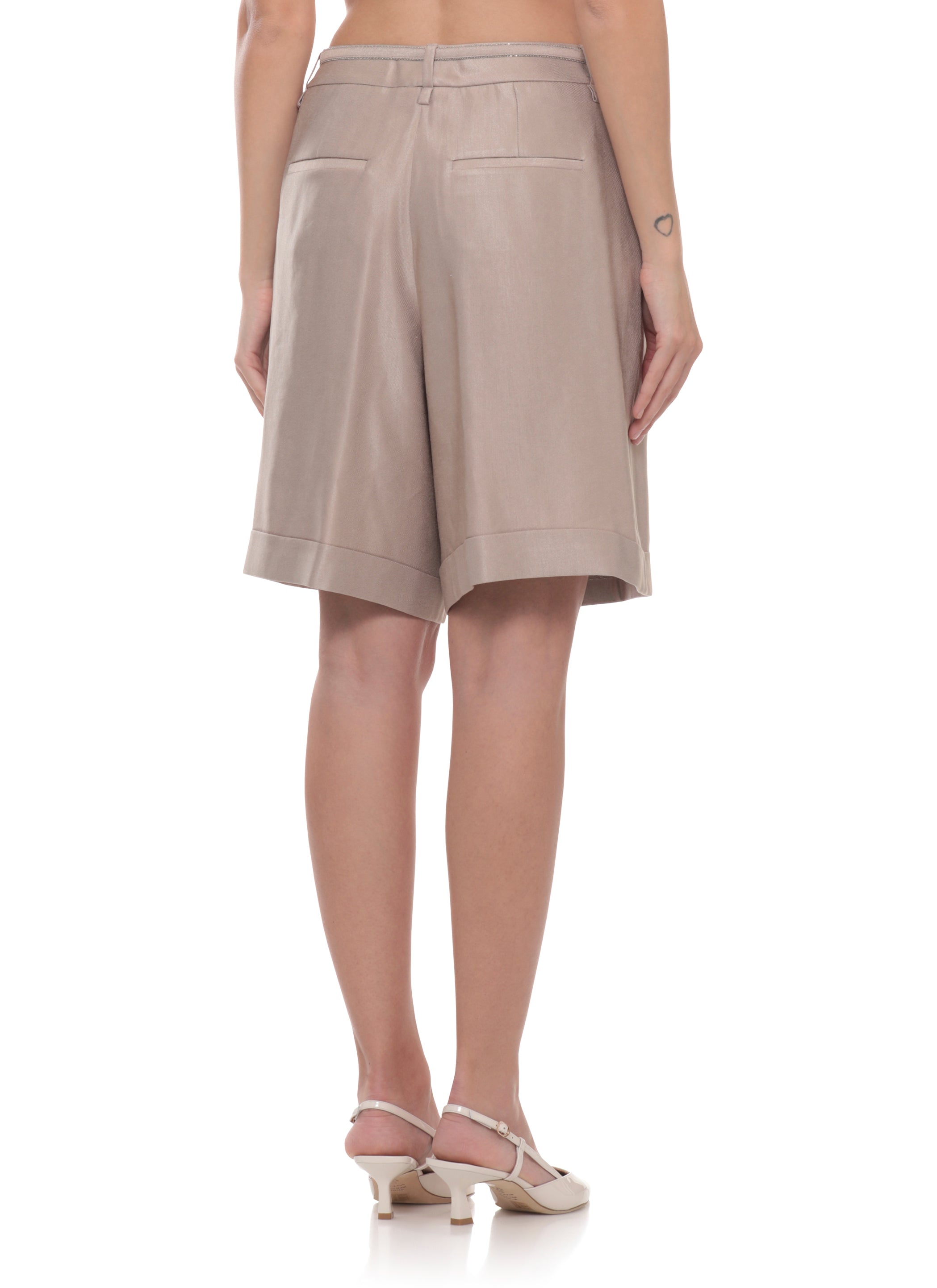 Peserico Shorts Beige