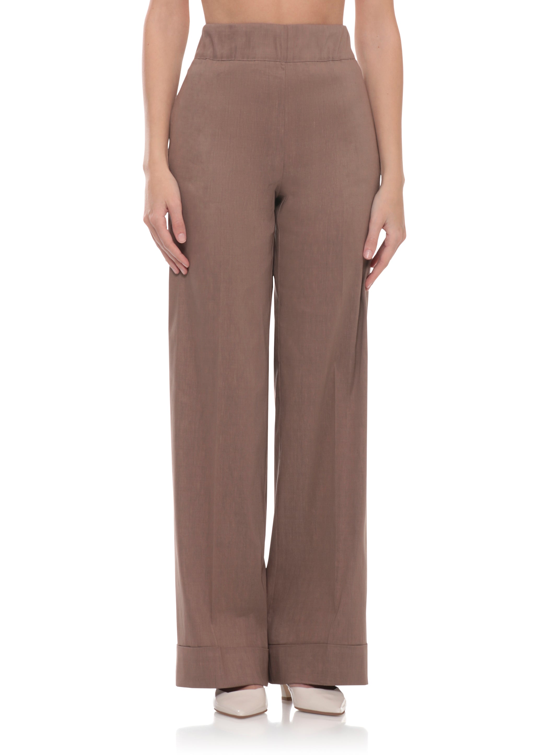 D.EXTERIOR Trousers Brown