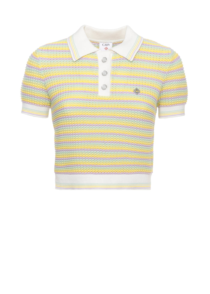 Casablanca T-shirts and Polos MultiColour Cotton