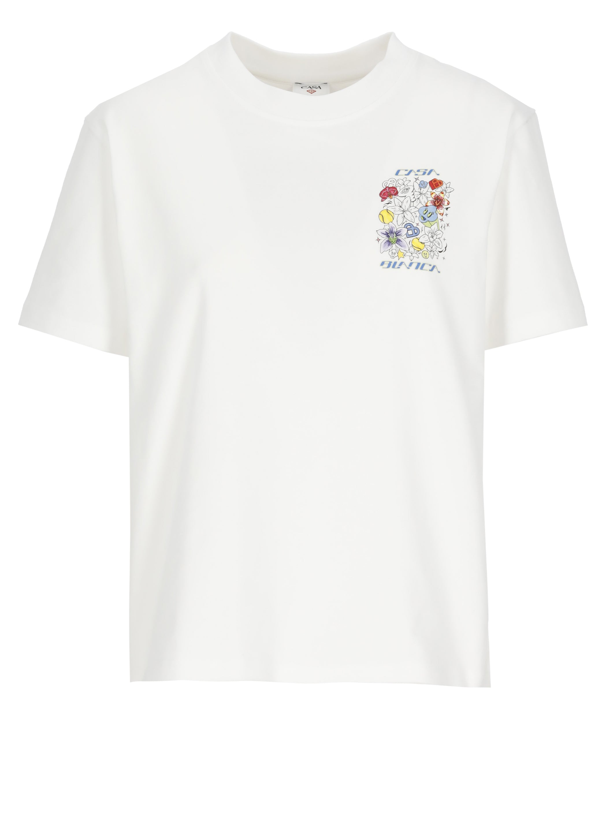 Casablanca T-shirts and Polos White Cotton