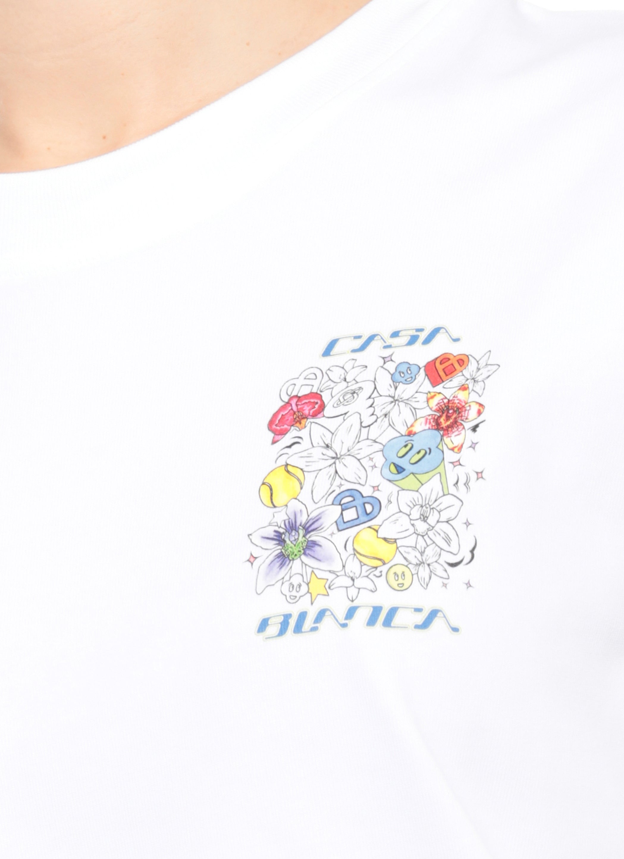 Casablanca T-shirts and Polos White Cotton