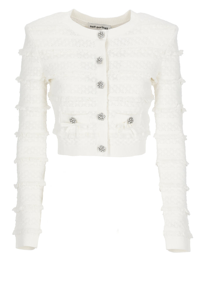 SELF PORTRAIT Sweaters White