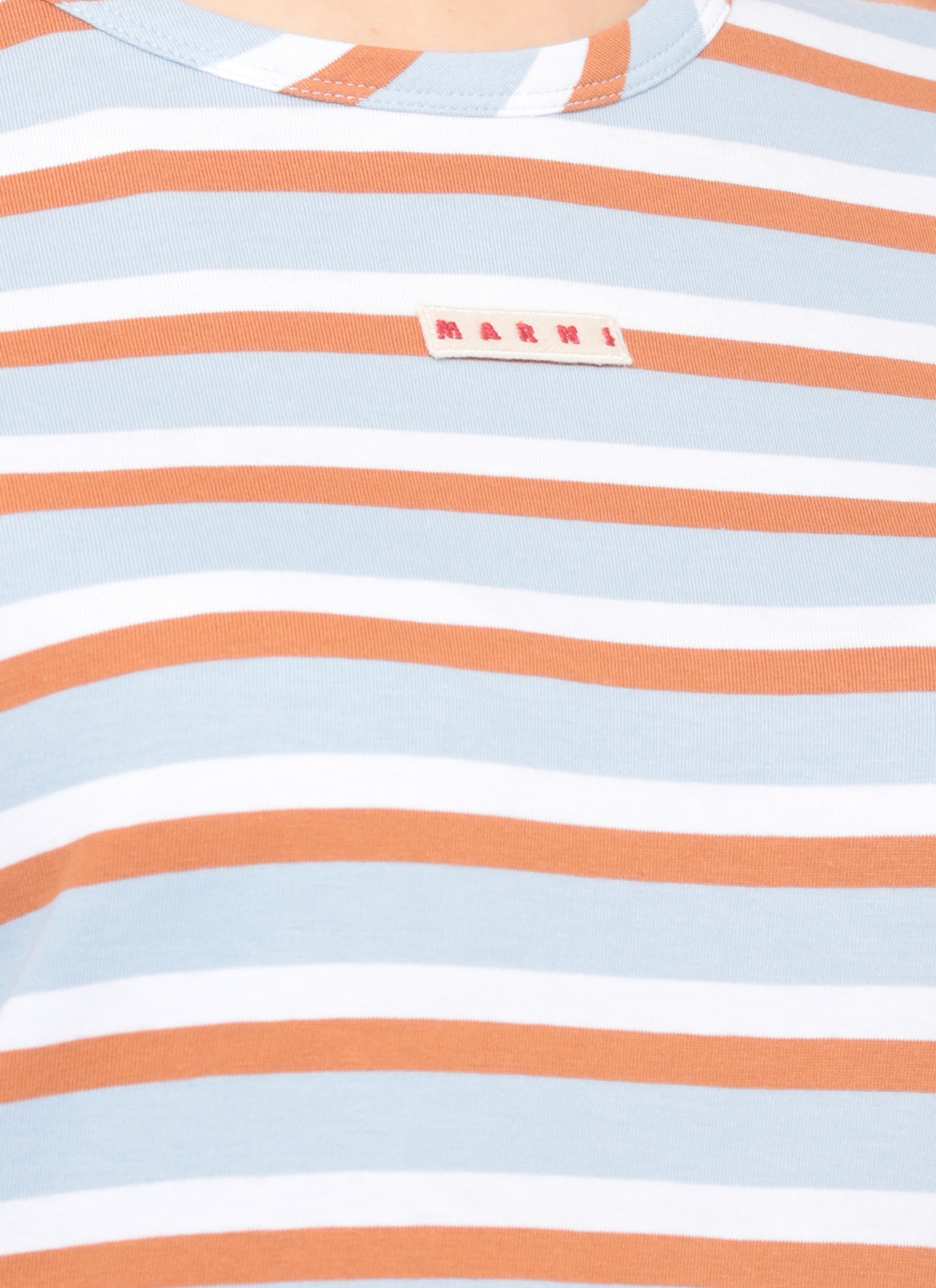 Marni T-shirts and Polos Light Blue Cotton