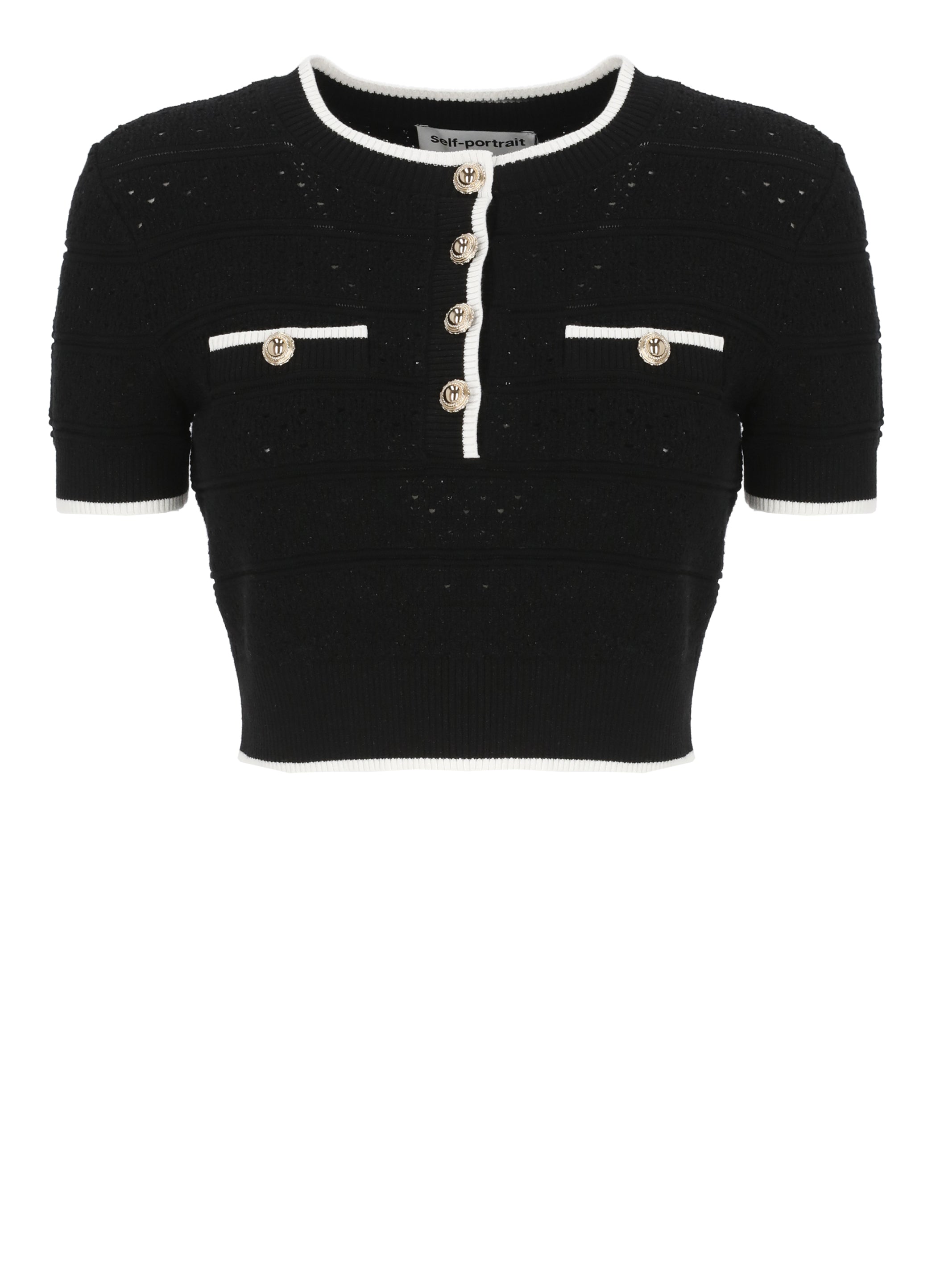 SELF PORTRAIT Sweaters Black