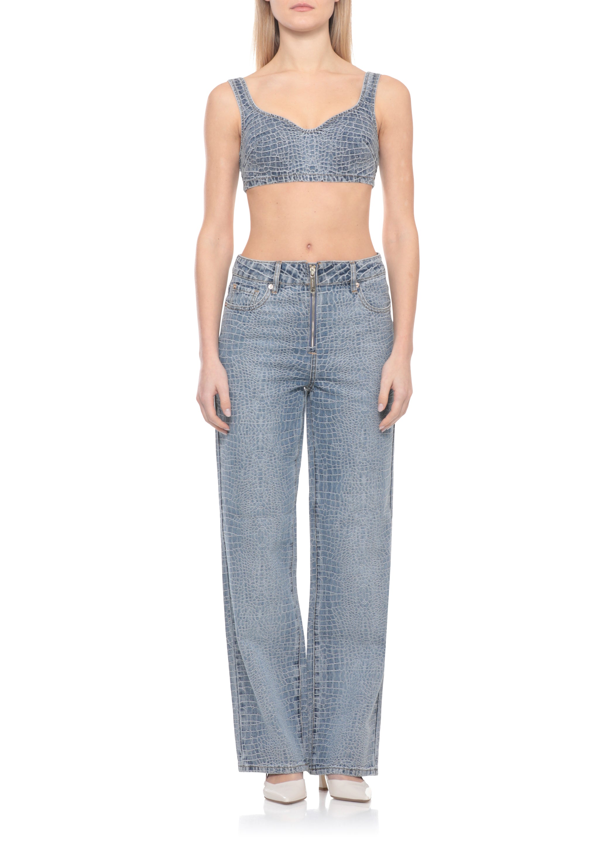 SELF PORTRAIT Top Blue