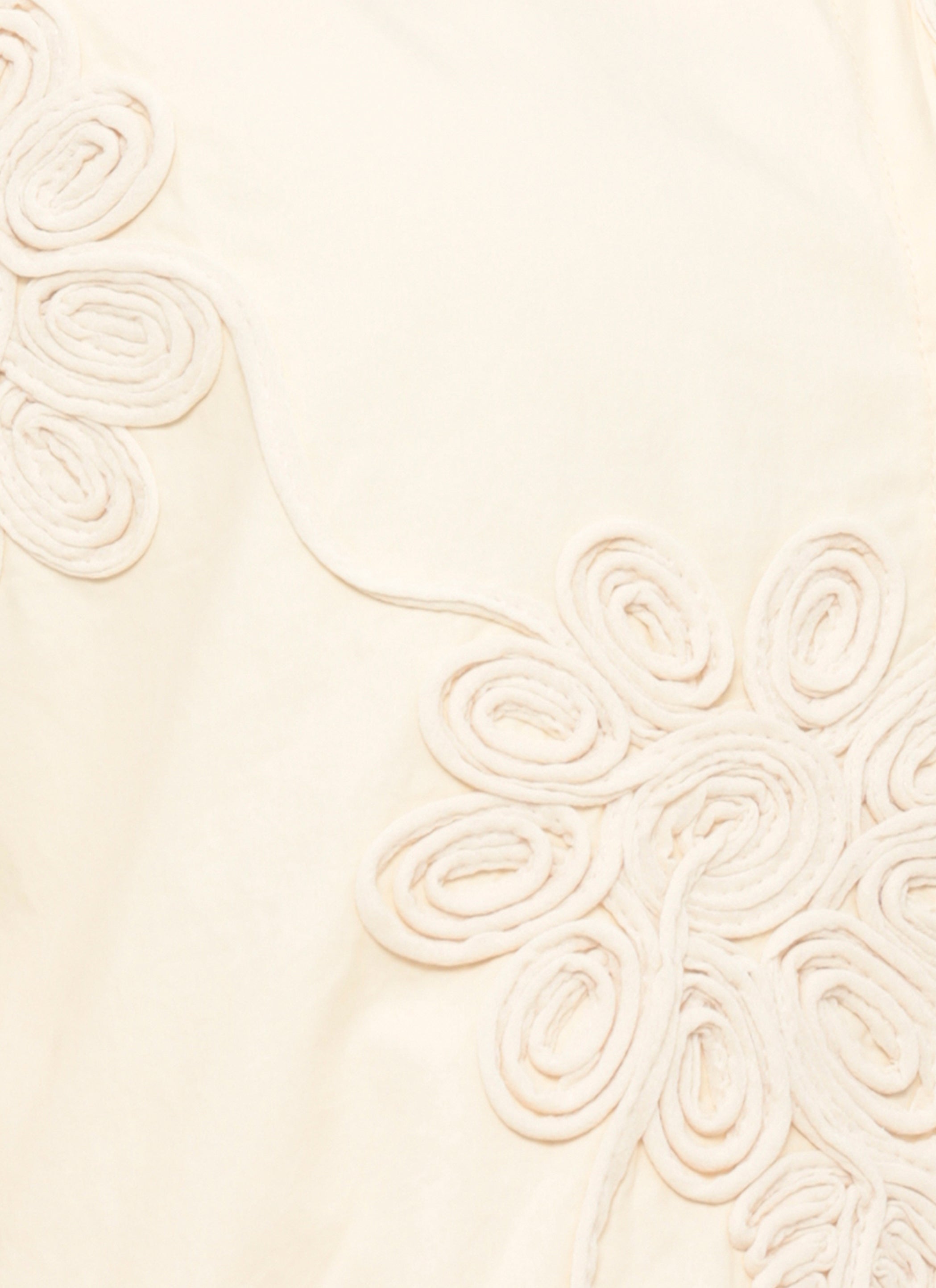 Rotate Shirts Ivory Cotton Lining: Polyester