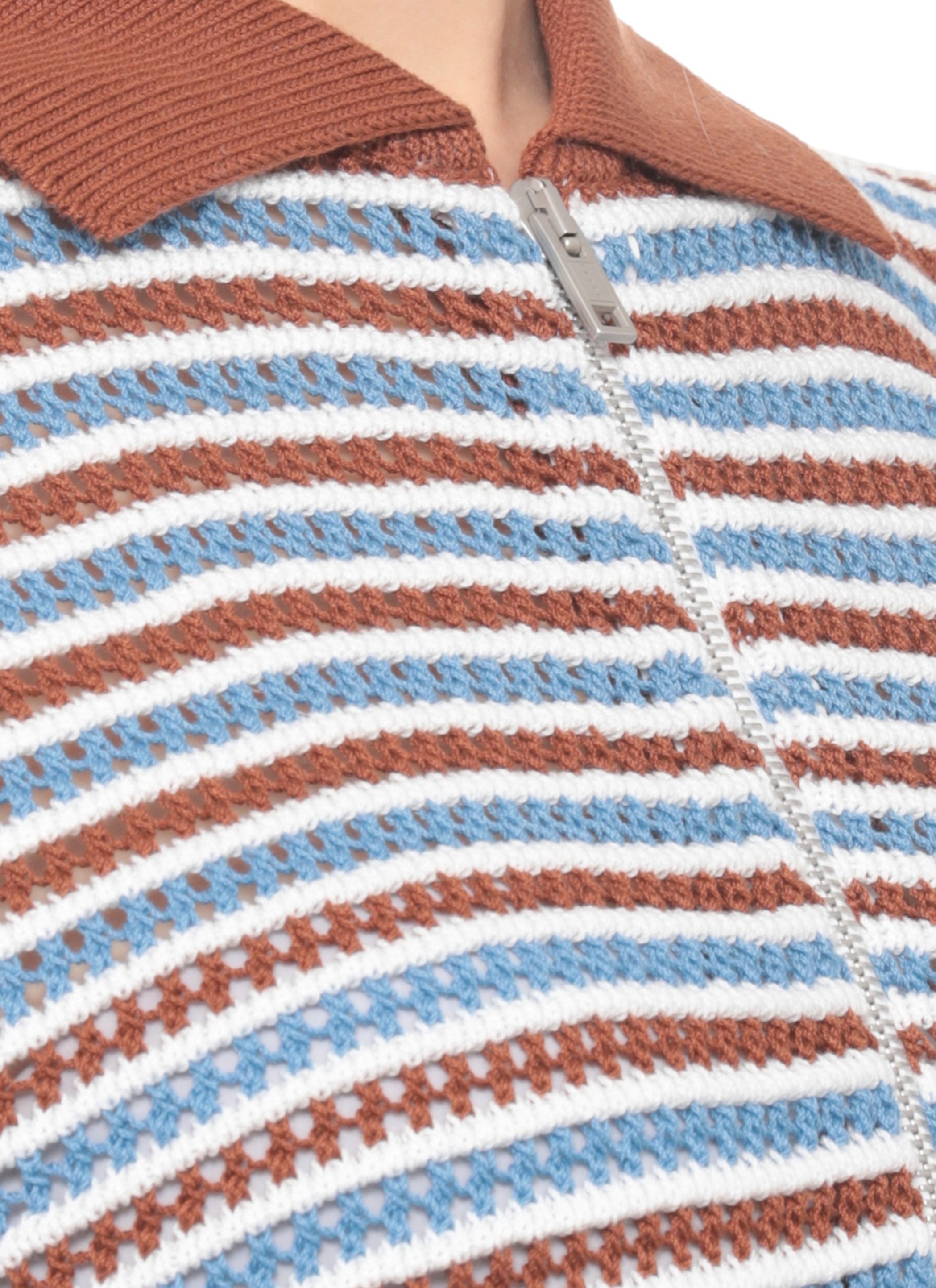Marni Sweaters Brown Cotton
