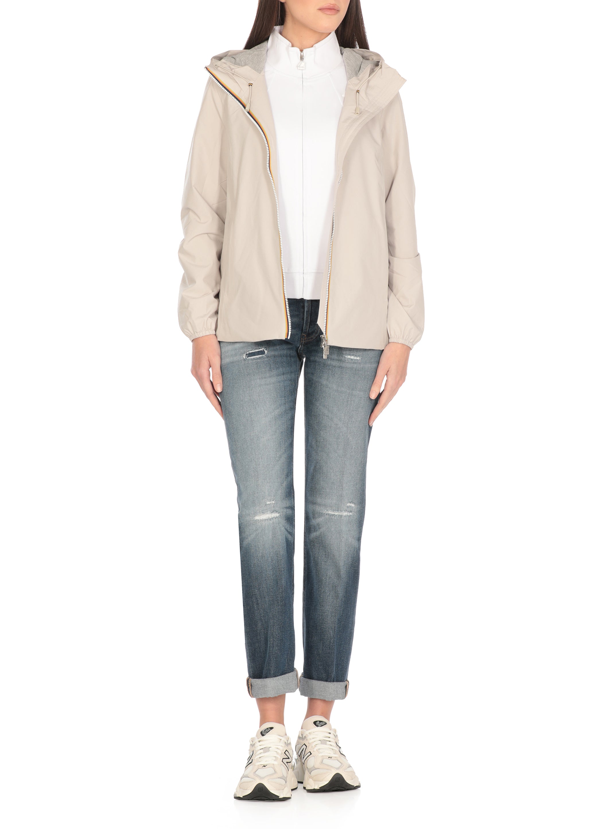 K-Way Coats Beige