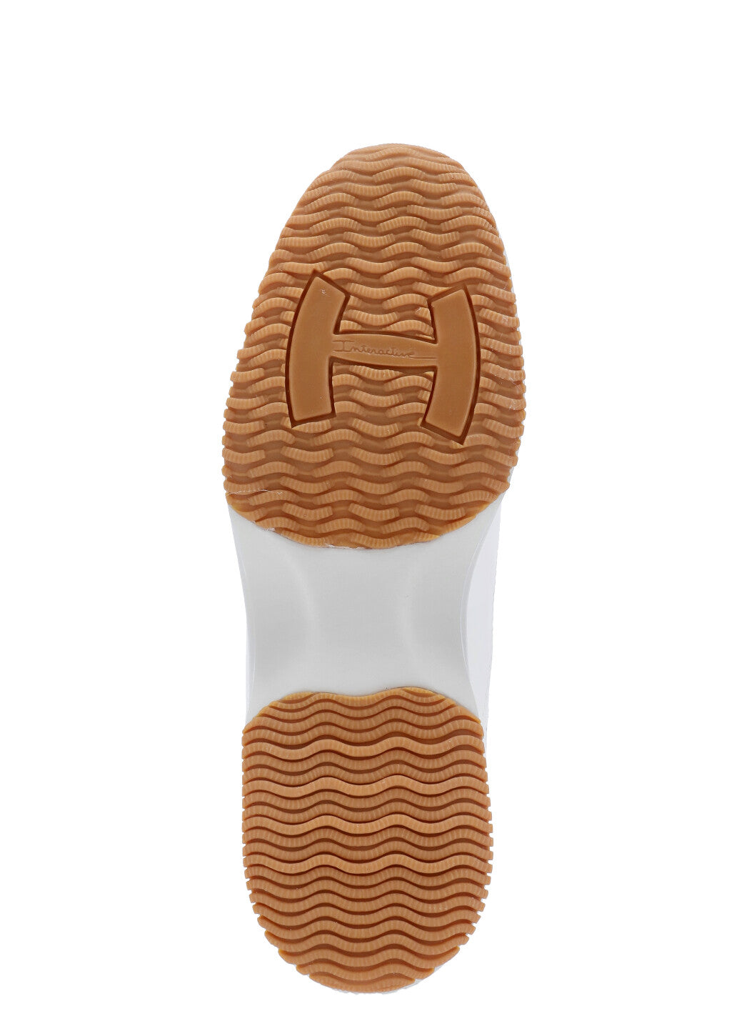 Hogan Sneakers White Calf Leather Sole: Rubber