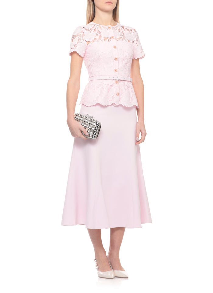 Self Portrait Dresses Pink Polyester