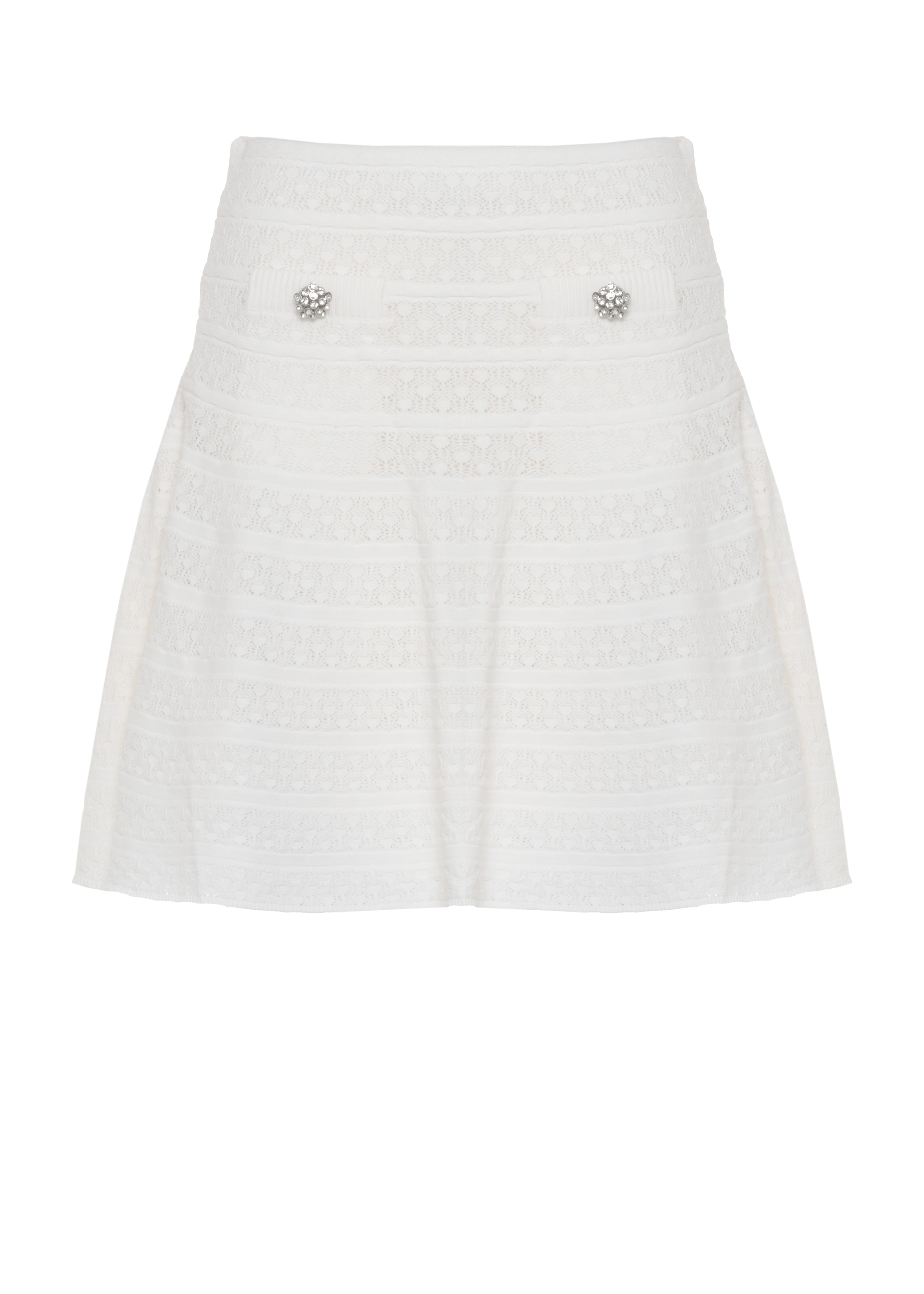 Self Portrait Skirts White