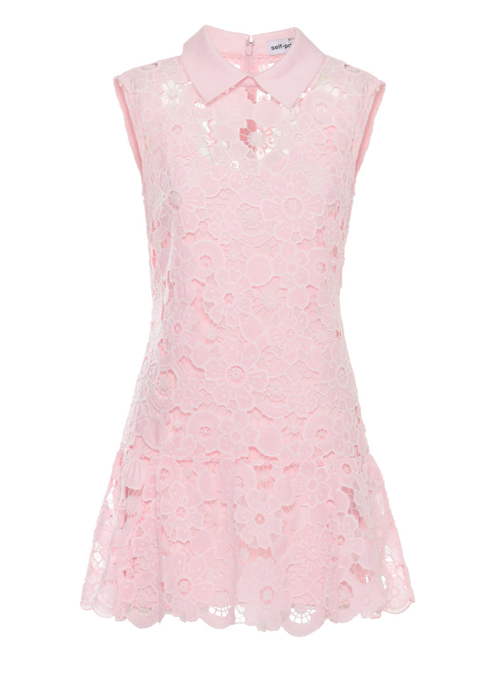 Self Portrait Dresses Pink Polyester
