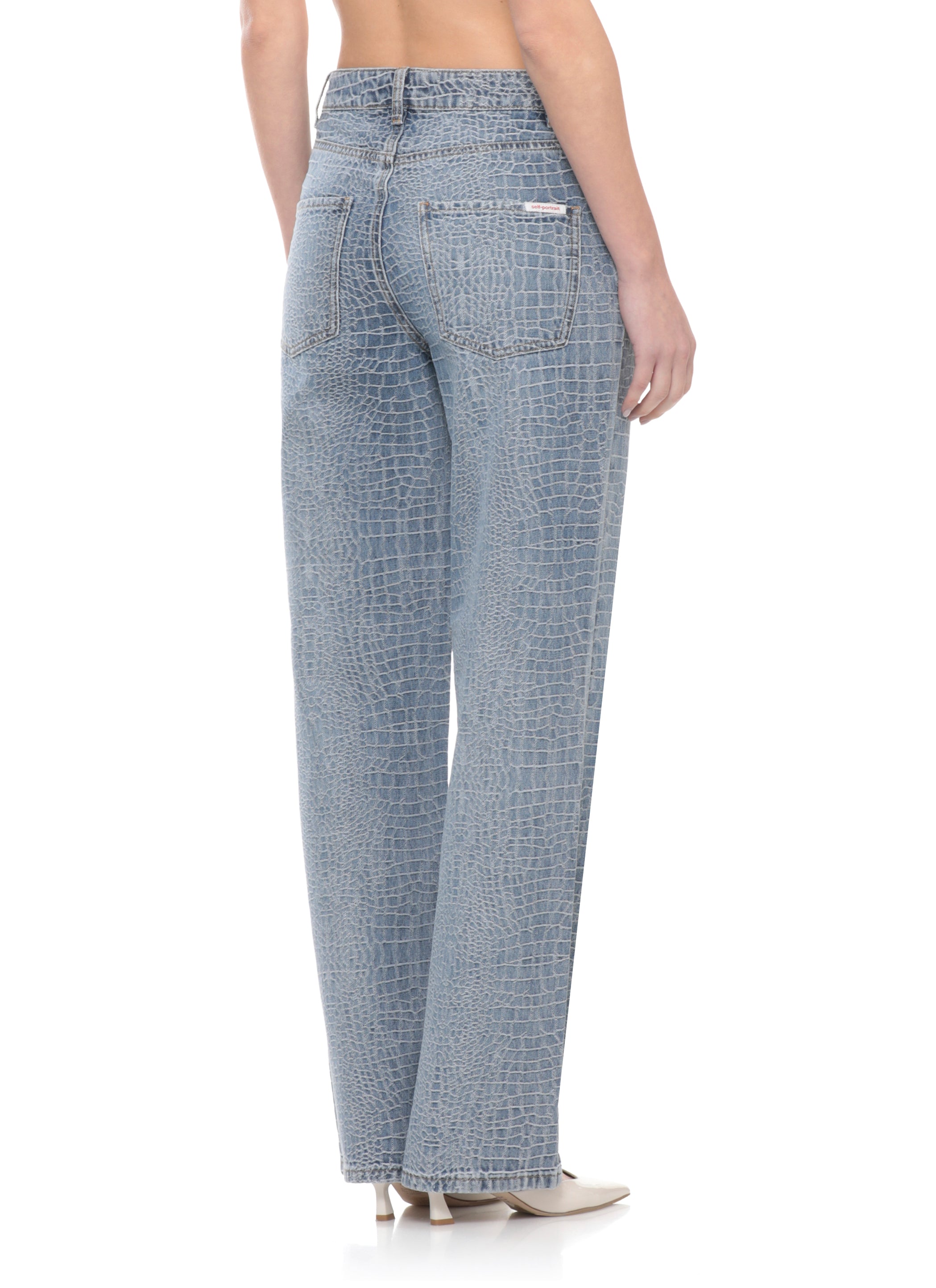 Self Portrait Jeans Blue