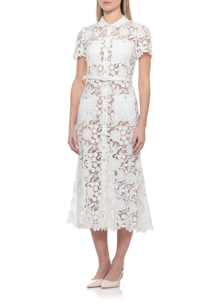 Self Portrait Dresses White Polyester