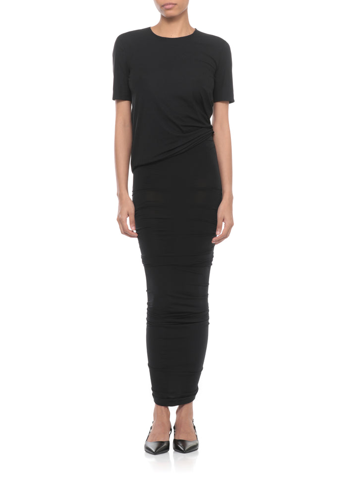 Wolford T-Shirts And Polos Black Modal Elastane
