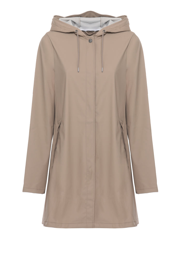 Rains Coats Beige