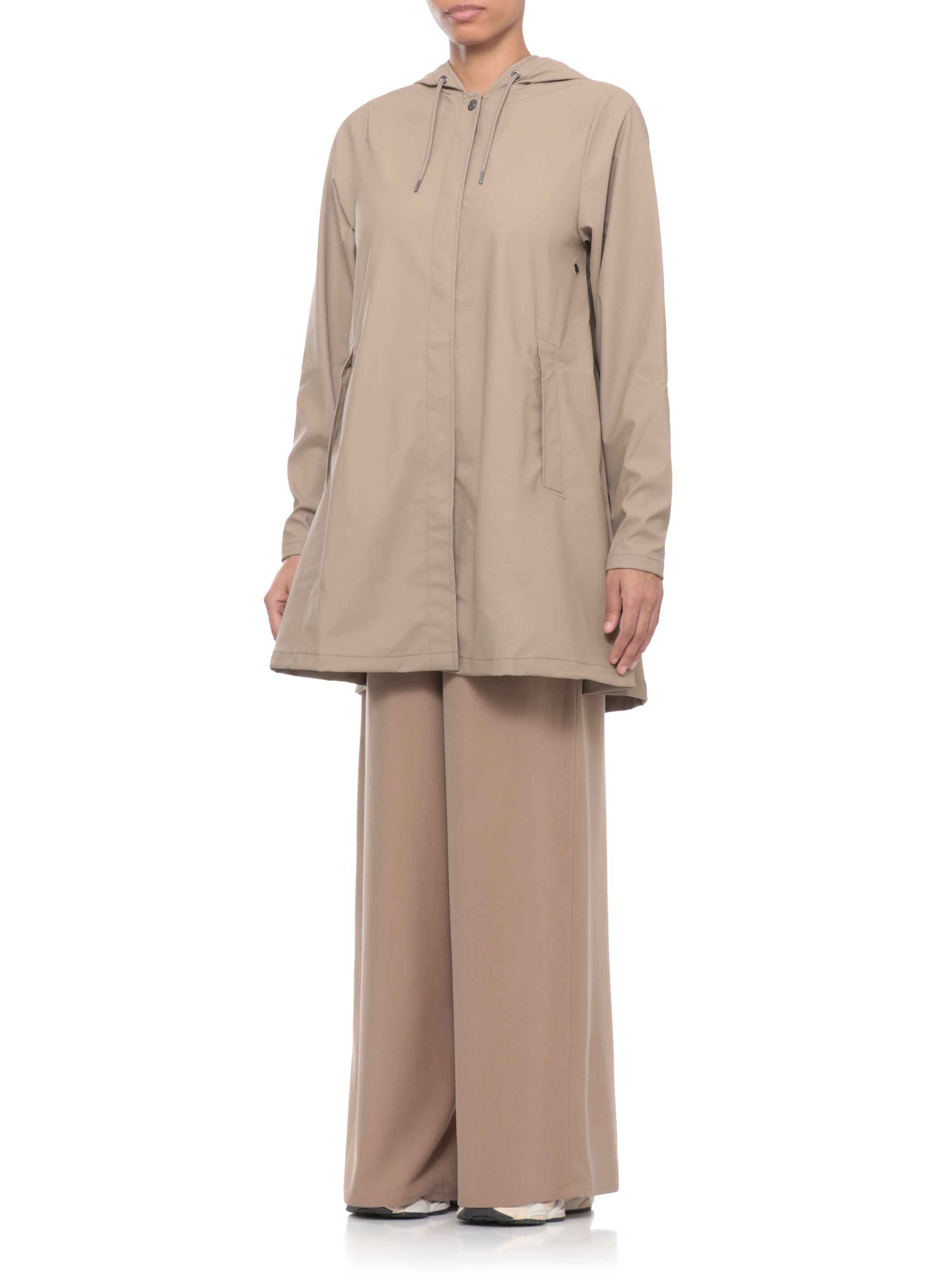 Rains Coats Beige