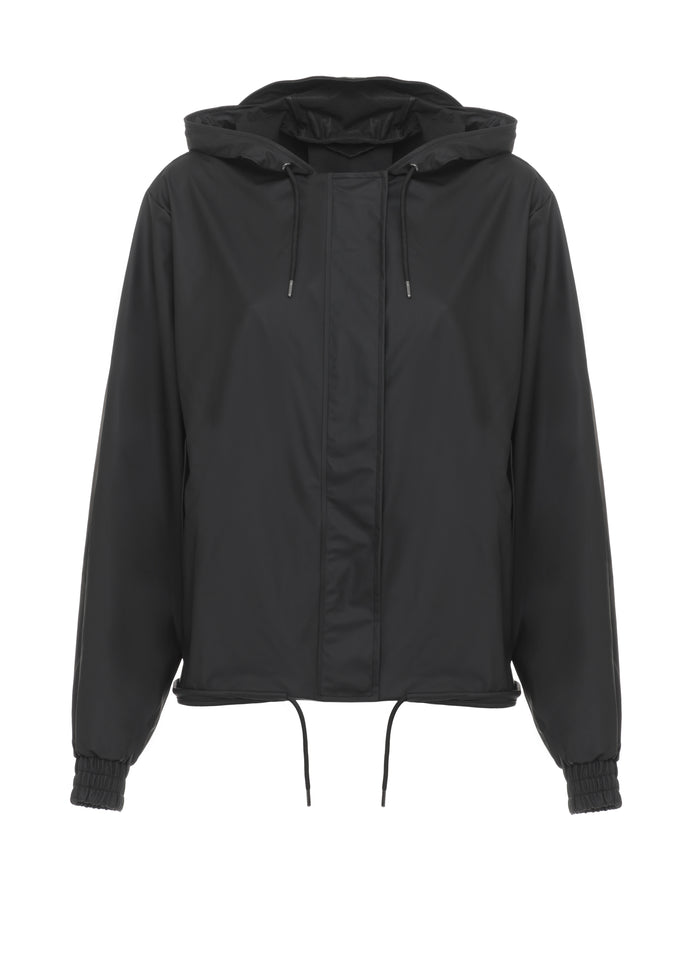 Rains Coats Black Polyester