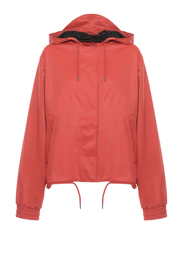 Rains Coats Red