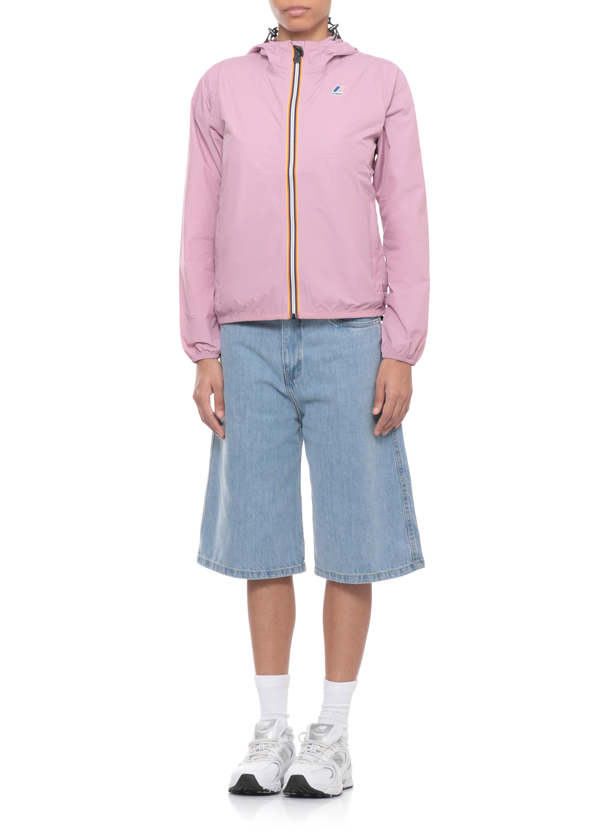 K-Way Coats Pink Polyamide
