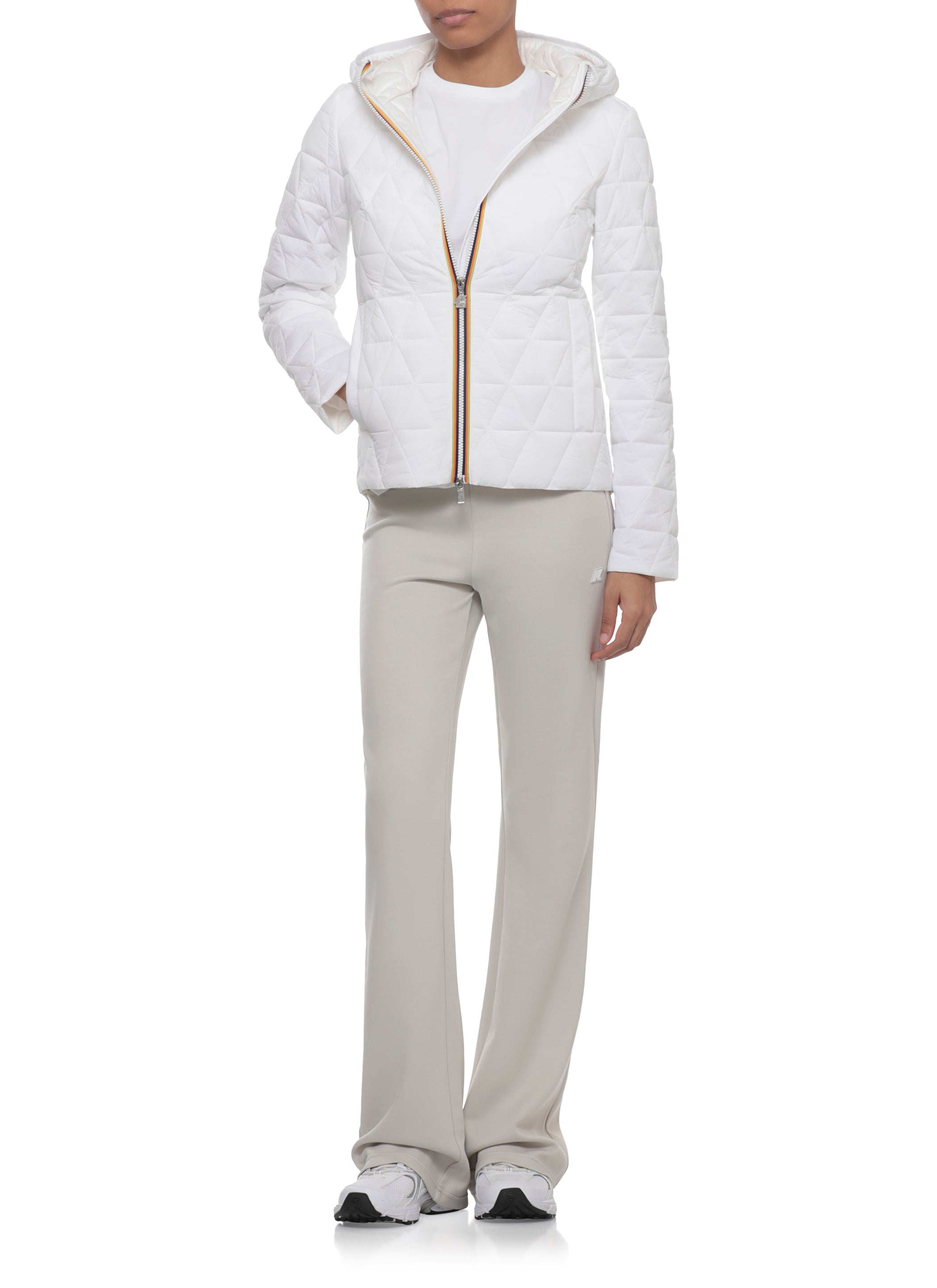 K-Way Coats White