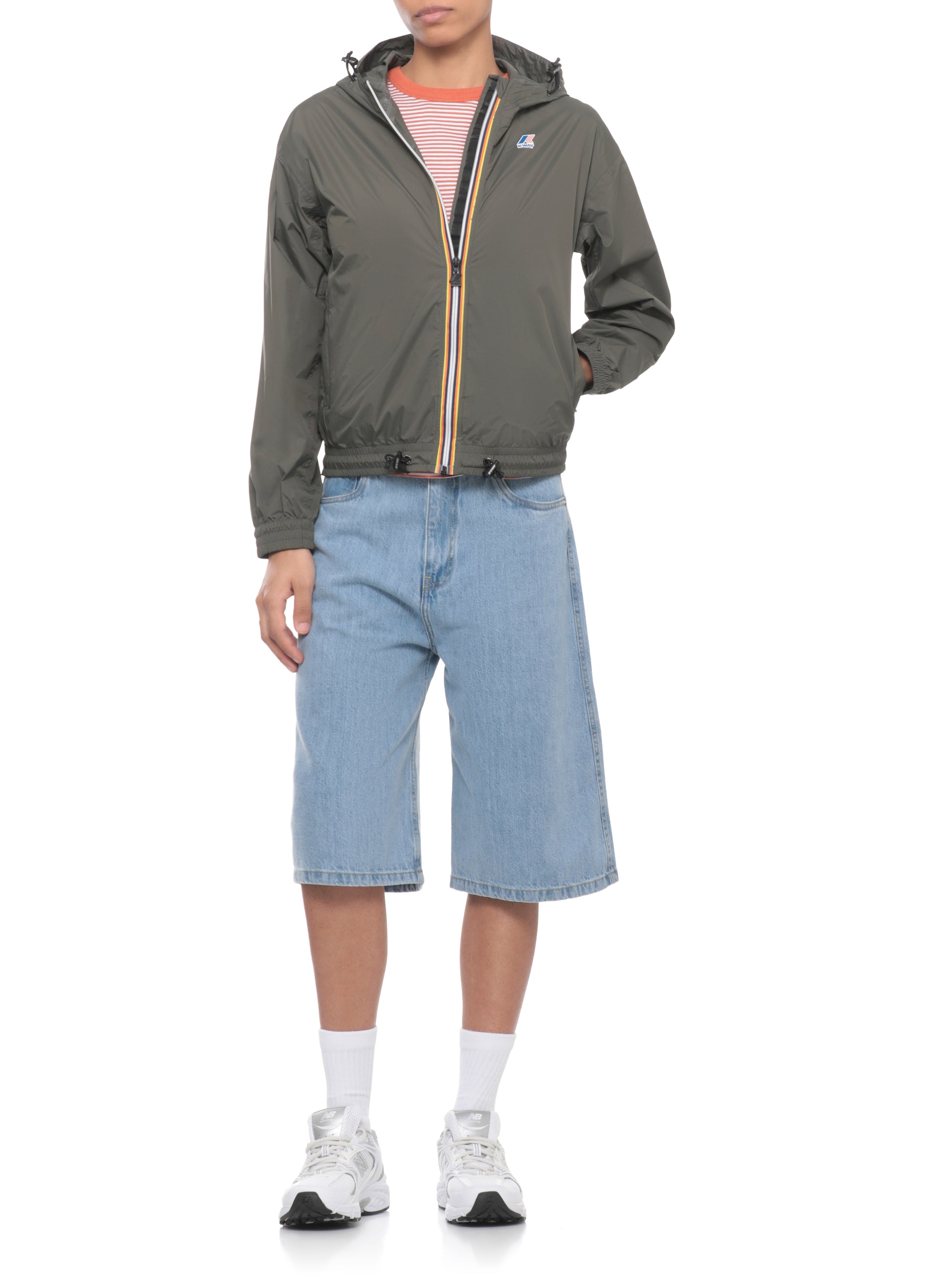 K-Way Coats Green Polyamide
