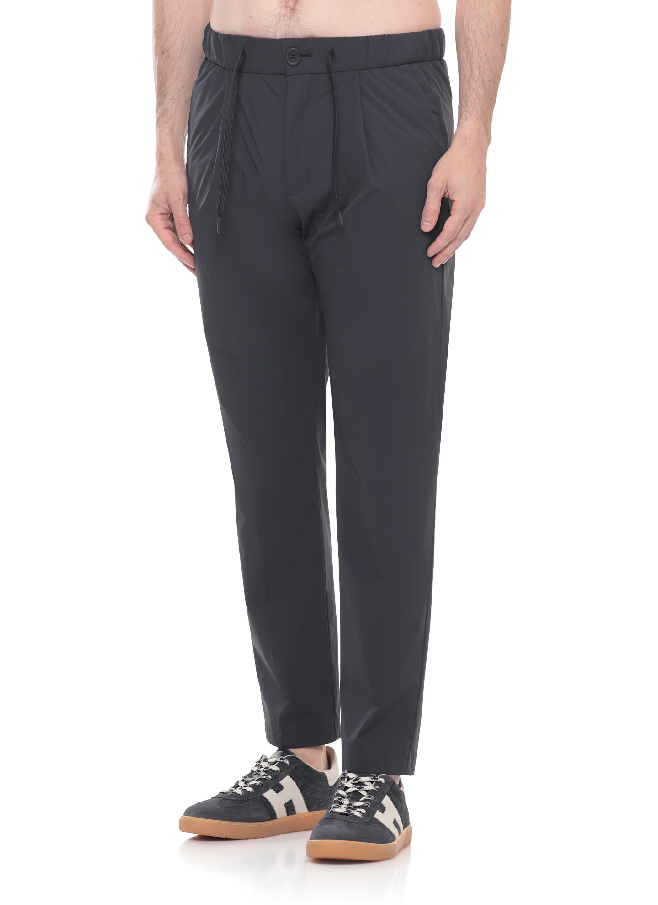 Herno Trousers Blue