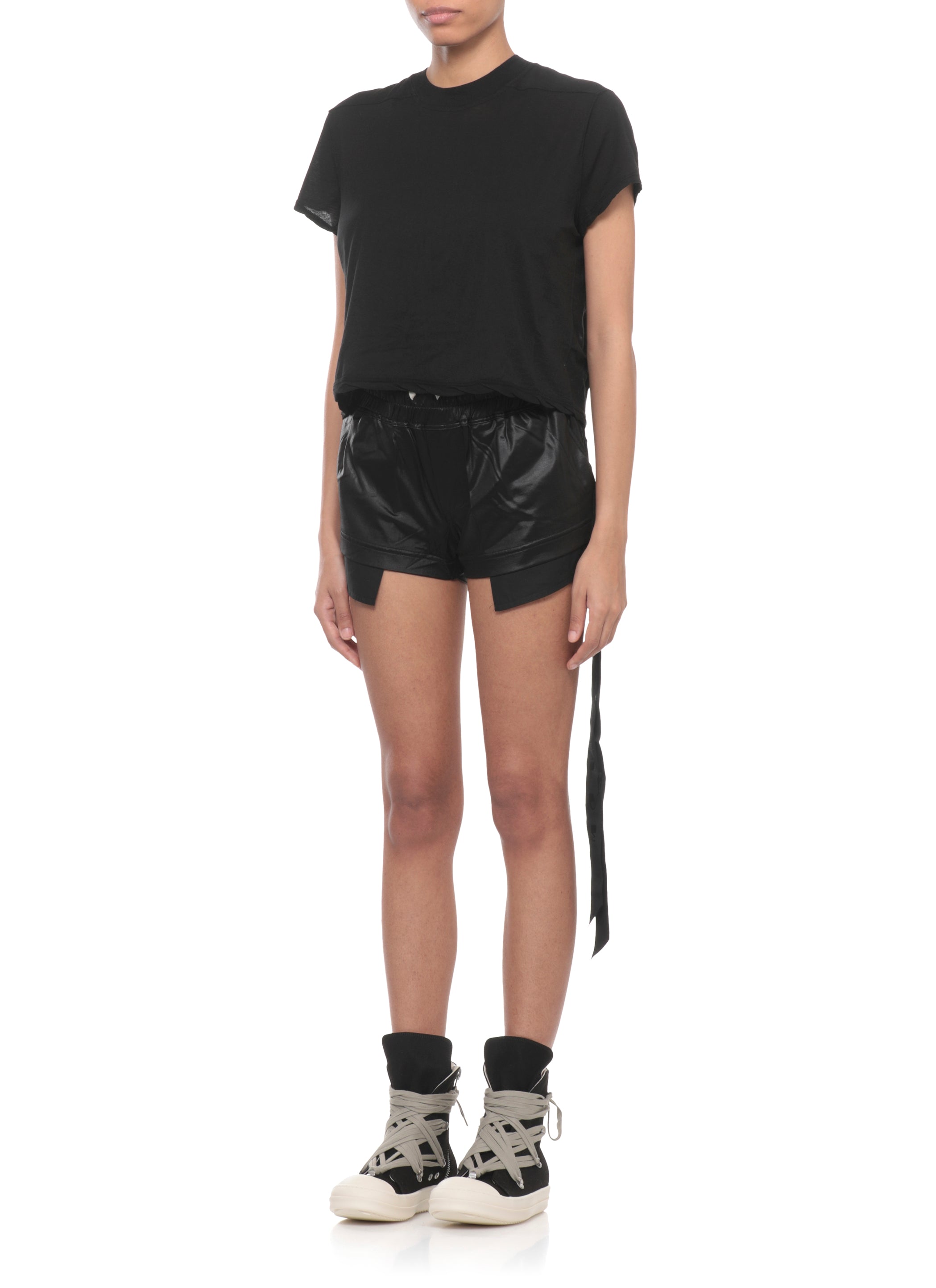 Rick Owens Drkshdw T-Shirts And Polos Black Cotton
