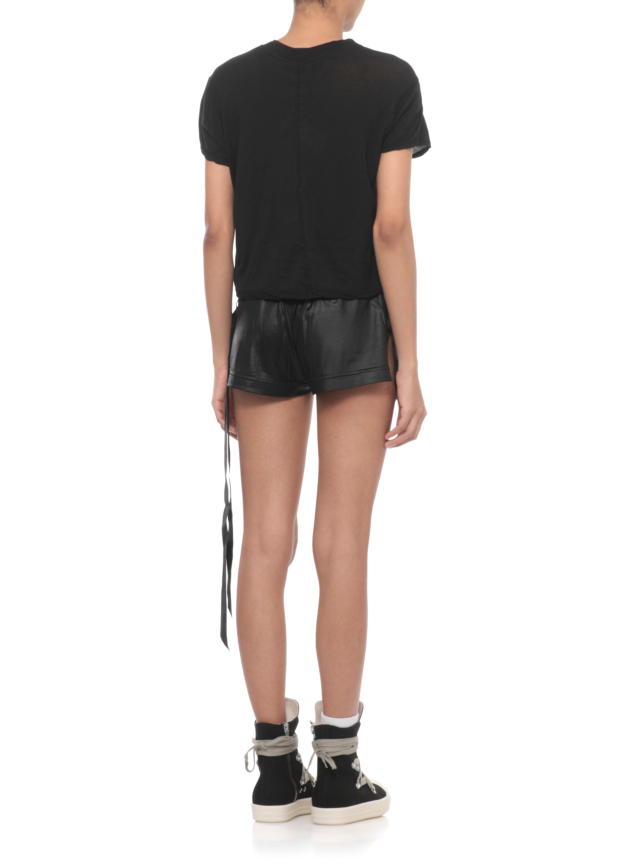 Rick Owens Drkshdw T-Shirts And Polos Black Cotton