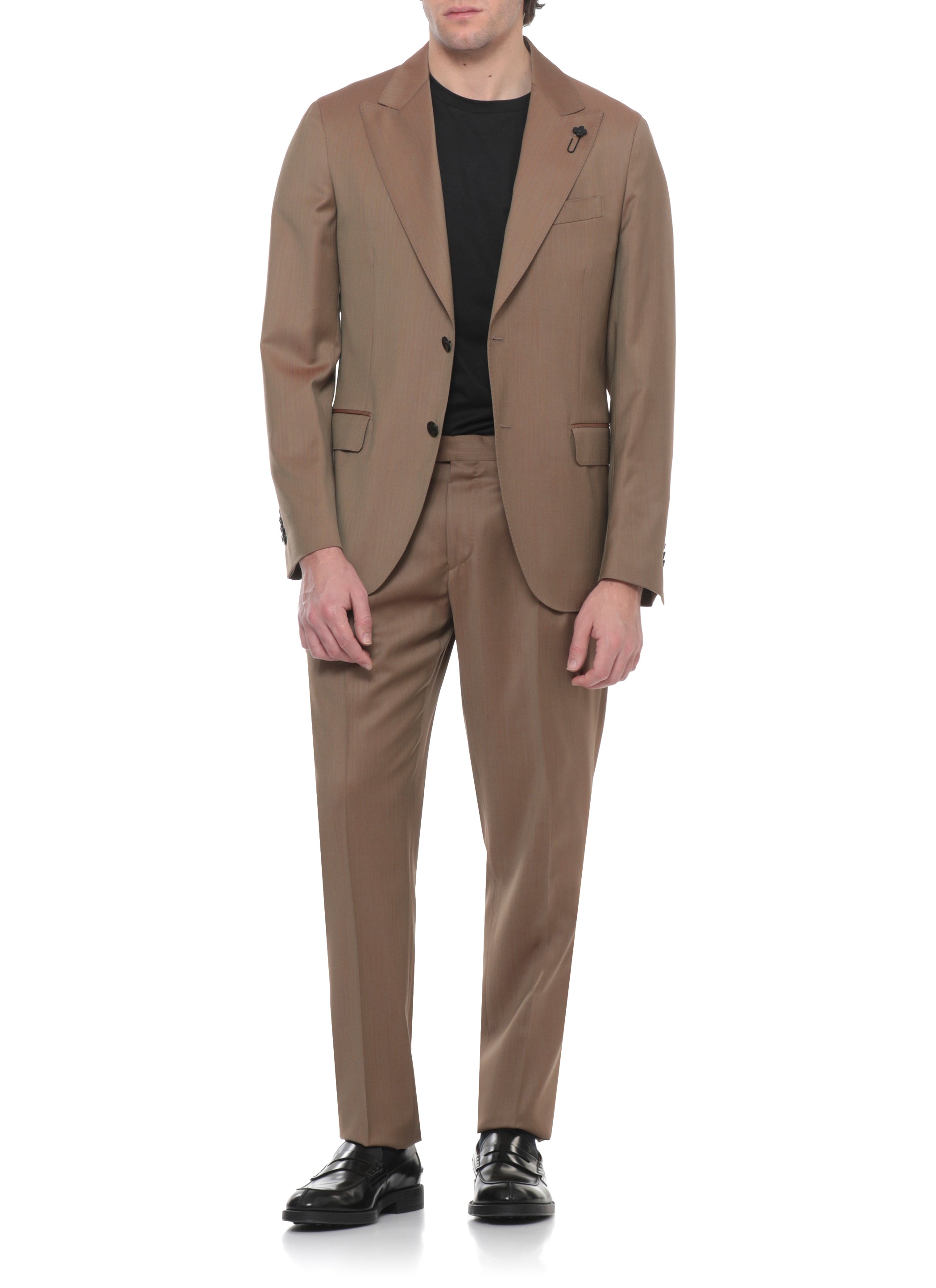 Lardini Suit Brown