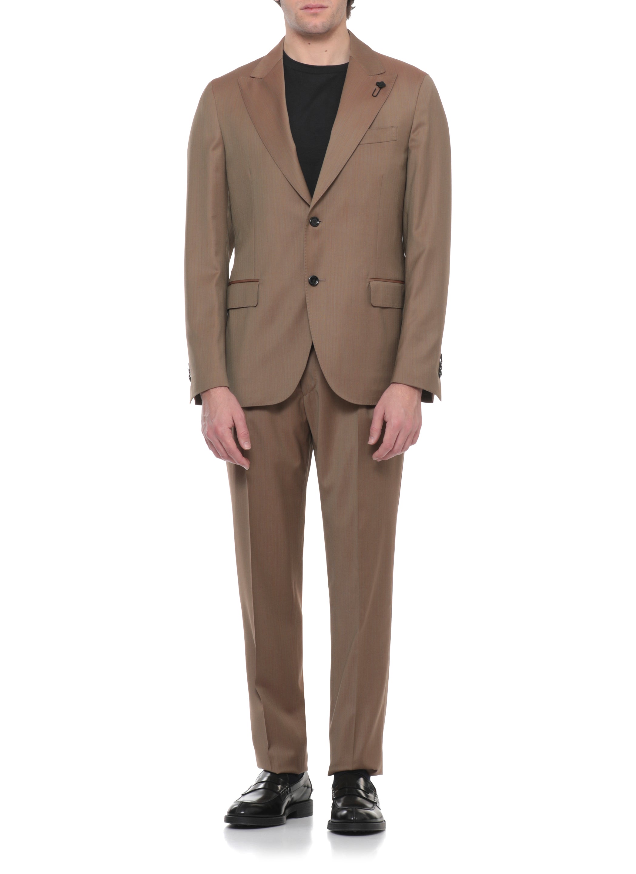 Lardini Suit Brown