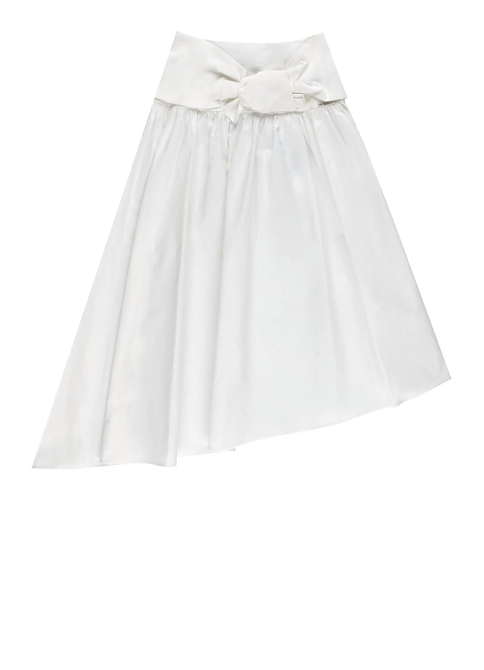 Twin-Set Skirts White Cotone Elastan