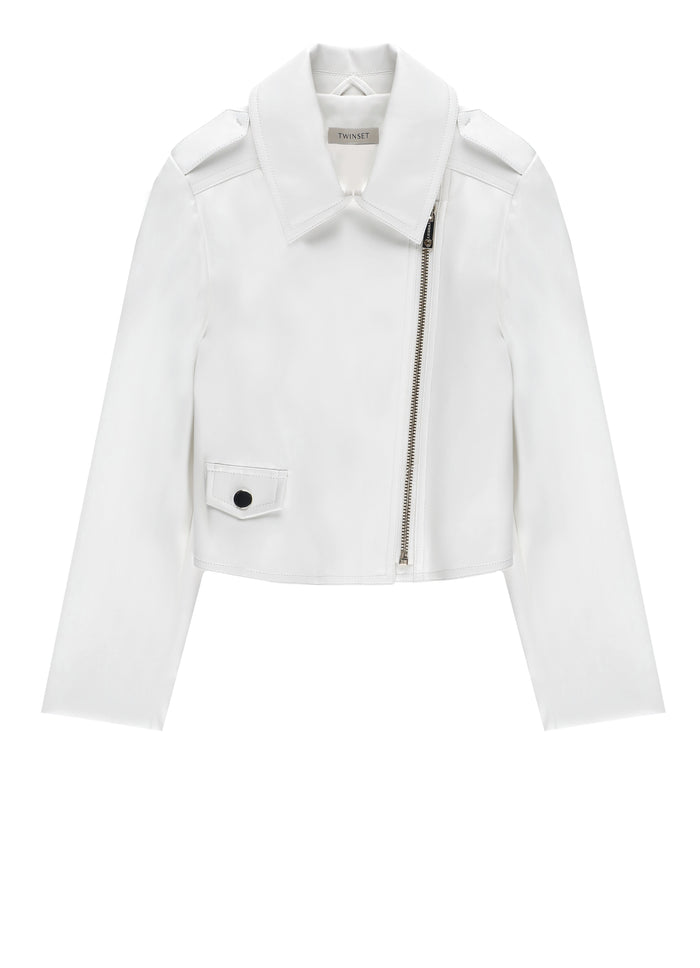 Twin-Set Coats White Polyester