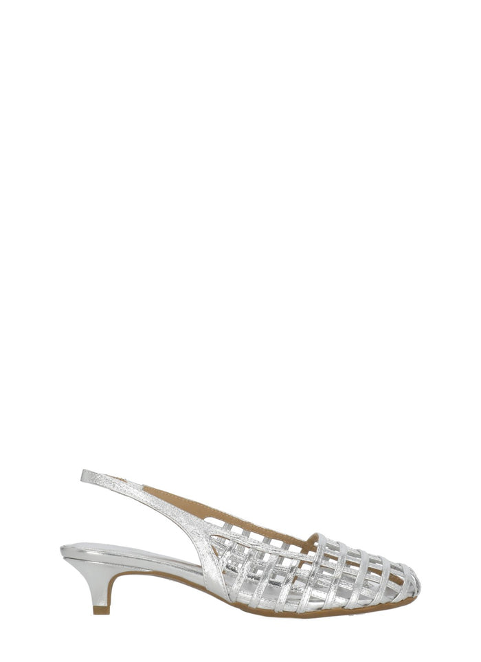 Ash With Heel Silver Sheep Leather