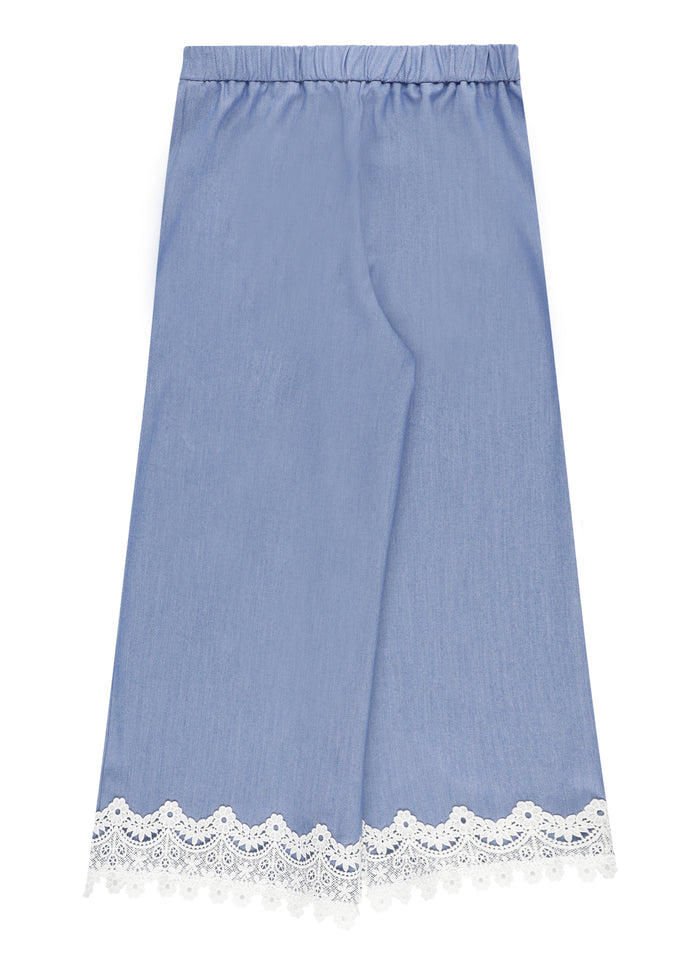 Twin-Set Trousers Blue