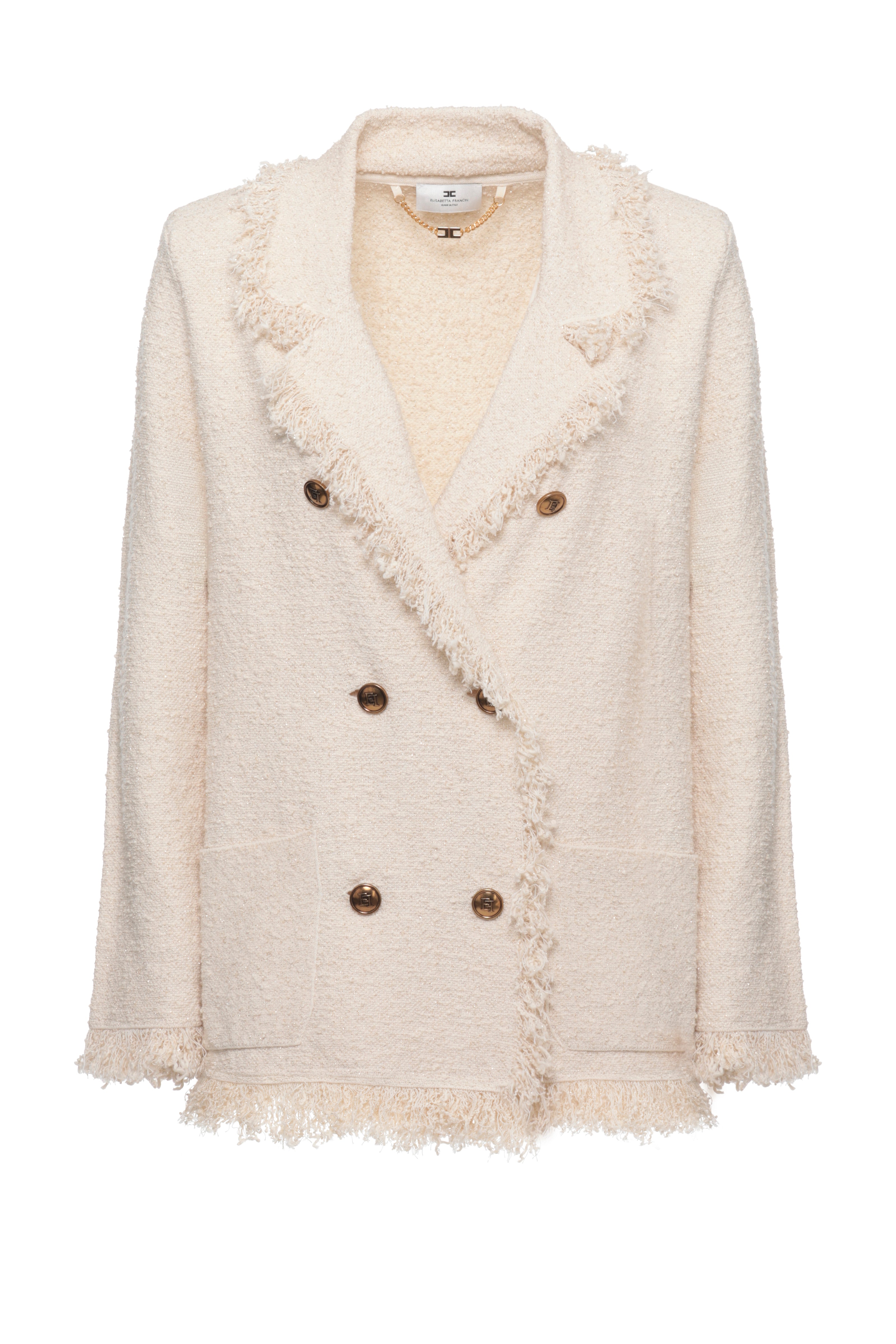 Elisabetta Franchi Jackets Beige