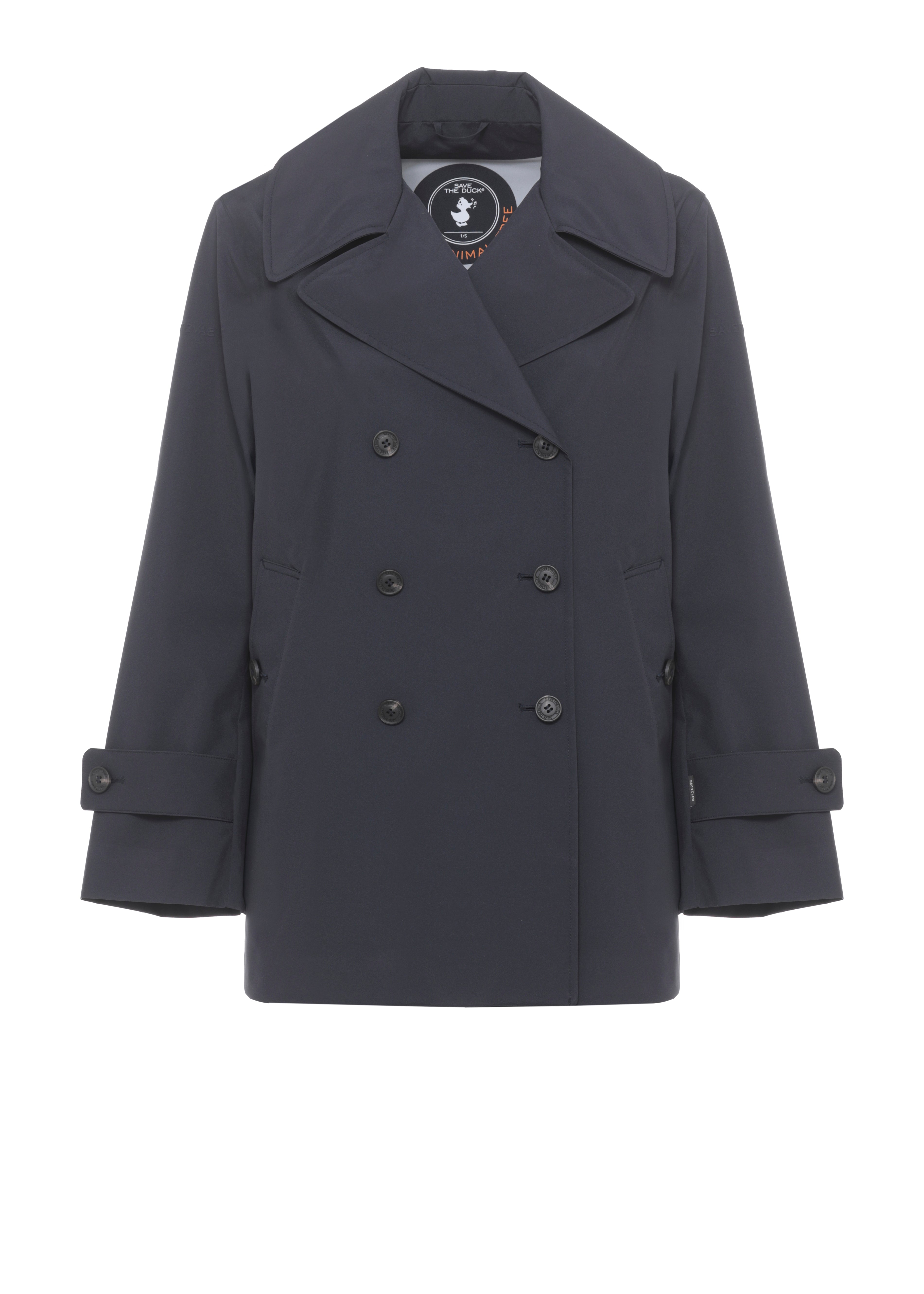 Save The Duck Coats Blue Polyester