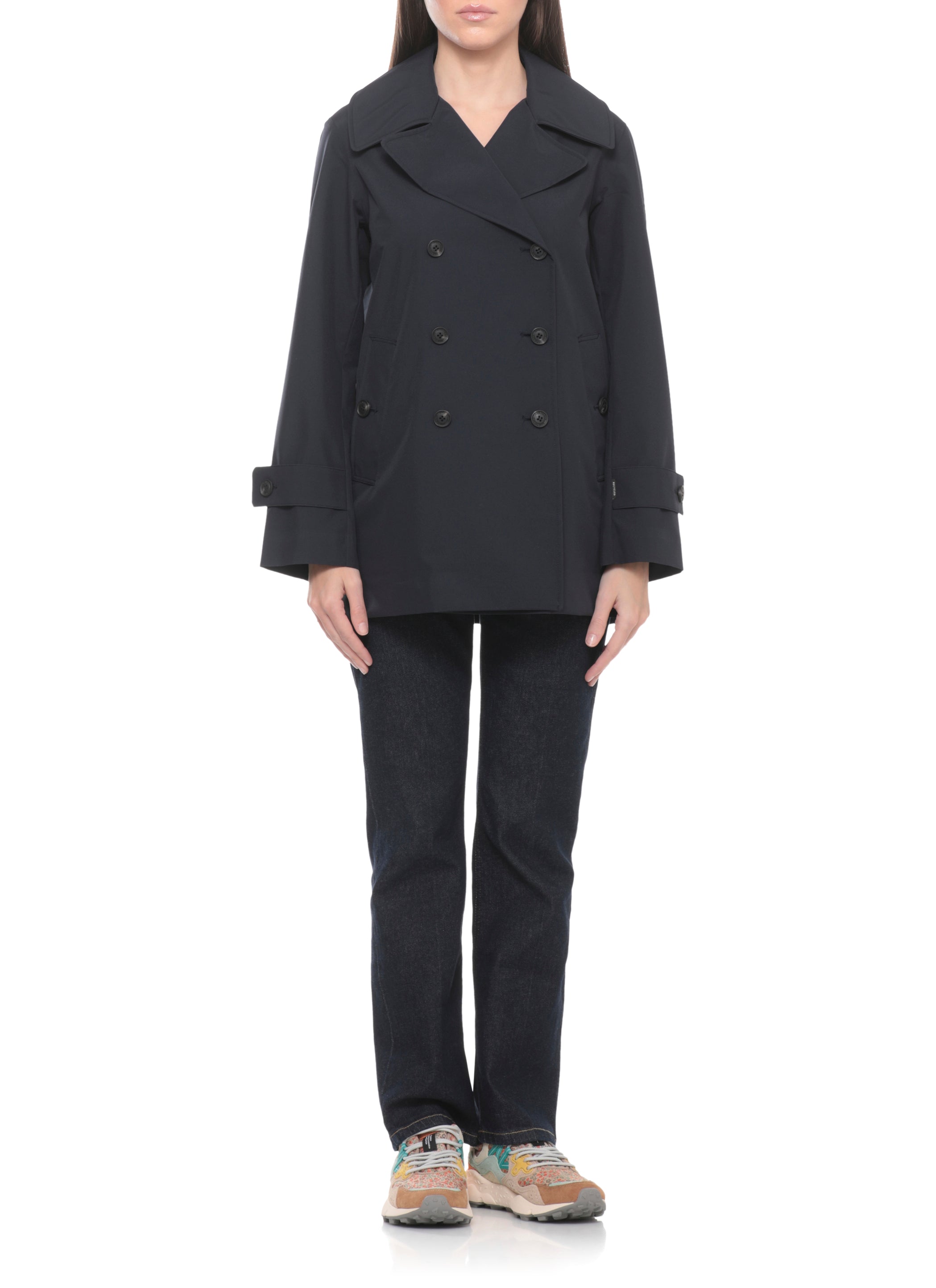 Save The Duck Coats Blue Polyester