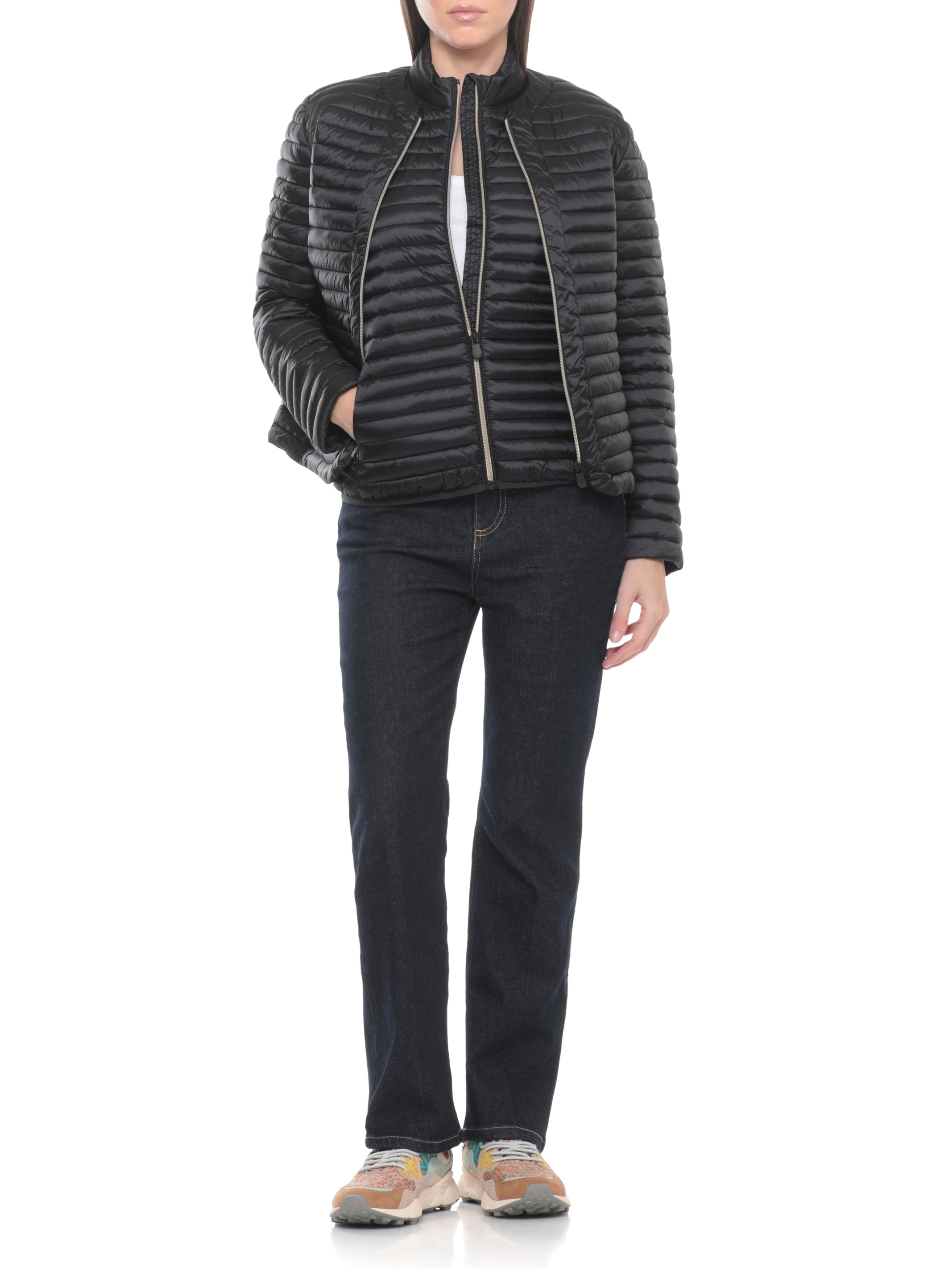 Save The Duck Jackets Black Nylon Filling: Polyester