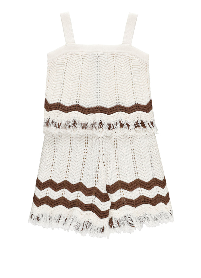 Twin-Set Dresses Avorio Cotton