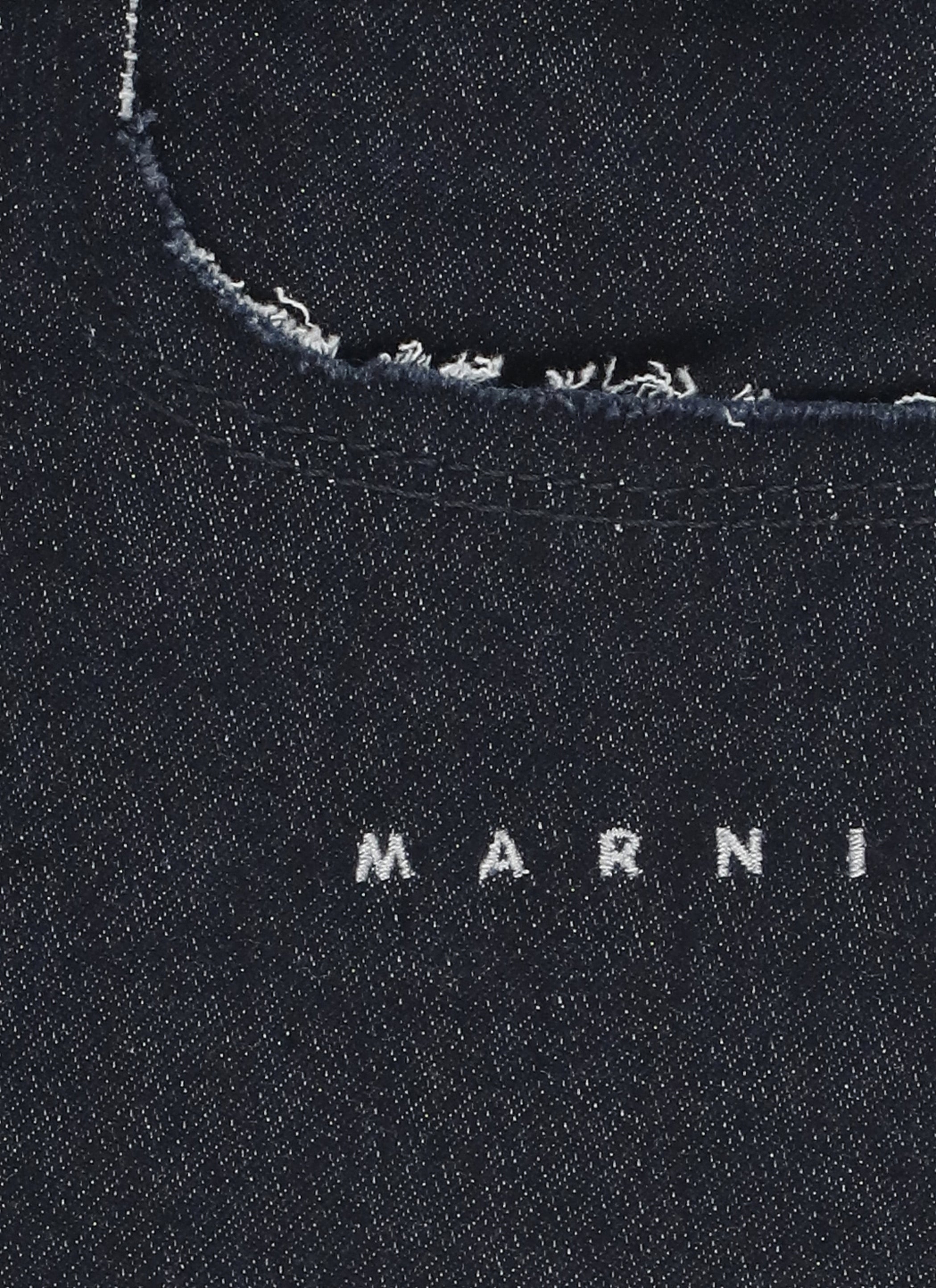 Marni Shorts Blu Cotton Elastane