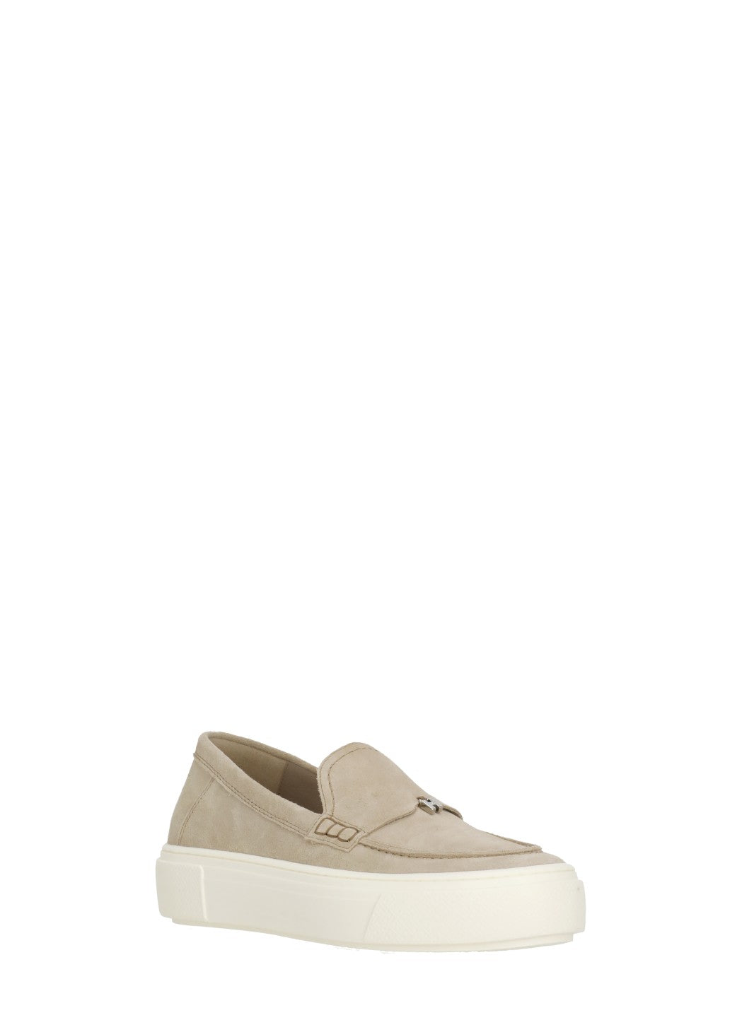 Hogan Flat Shoes Naturale Cowhide Sole: Rubber